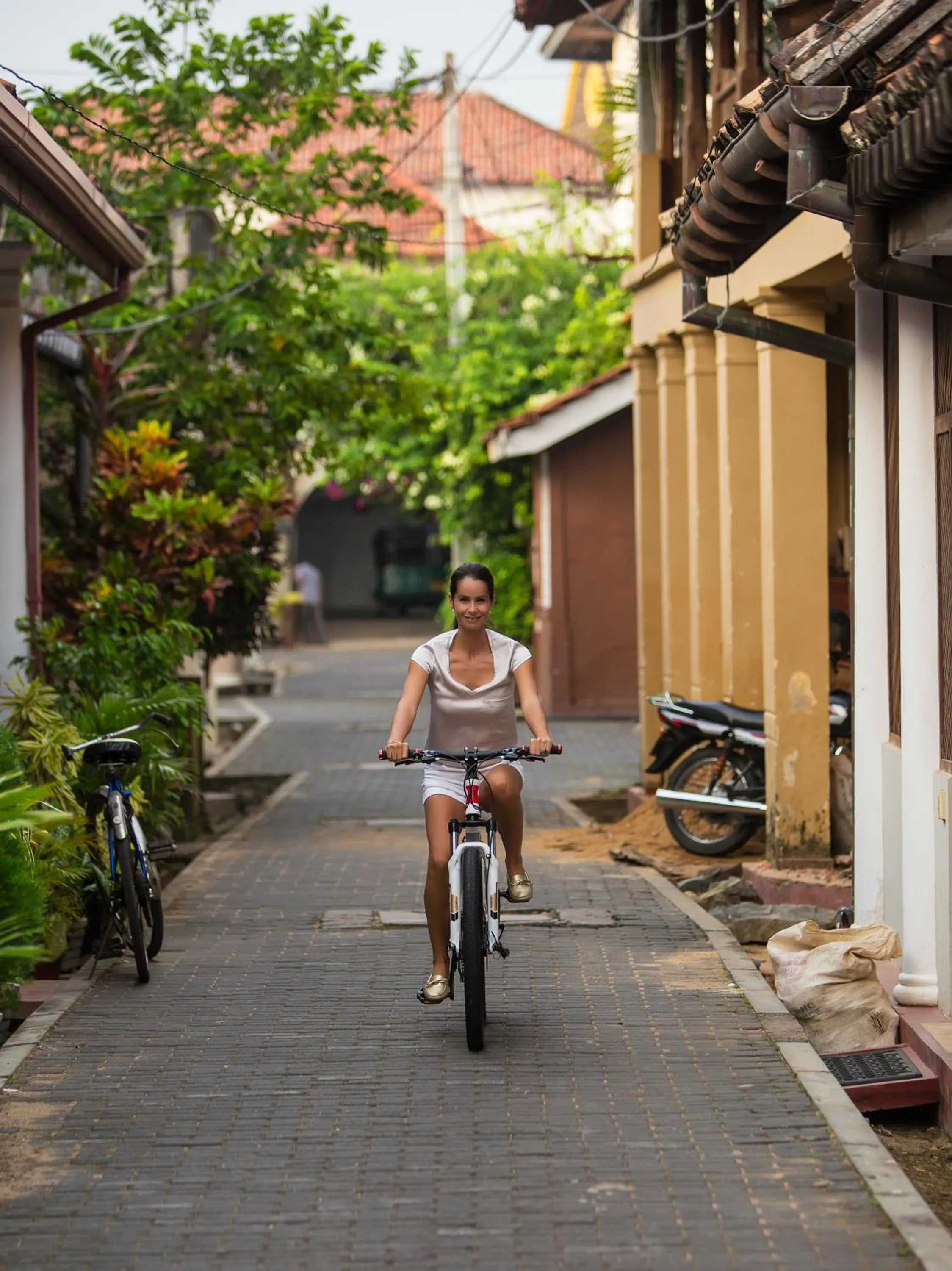 Cycling in Thambili House by Edwards Collection - Galle Fort