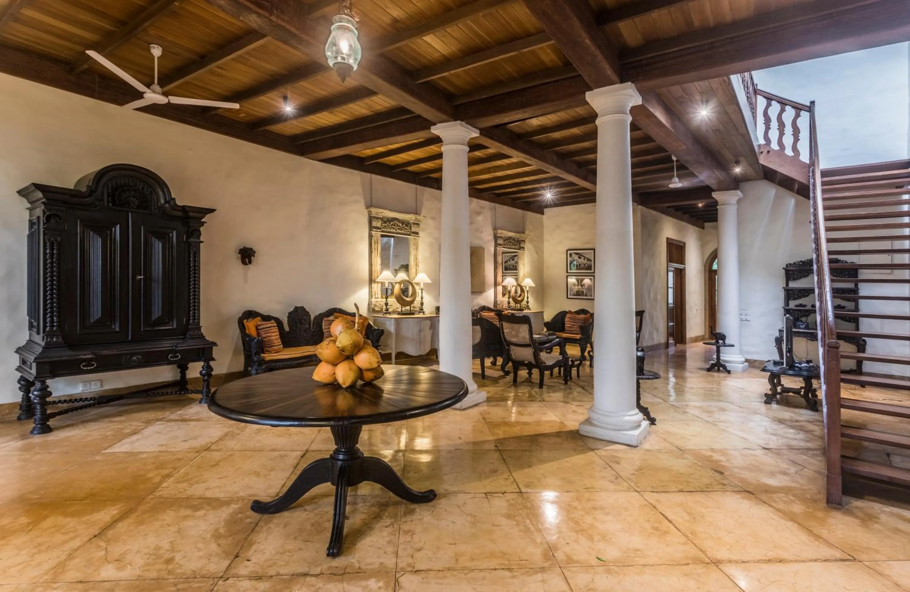 Living room in Thambili House by Edwards Collection - Galle Fort