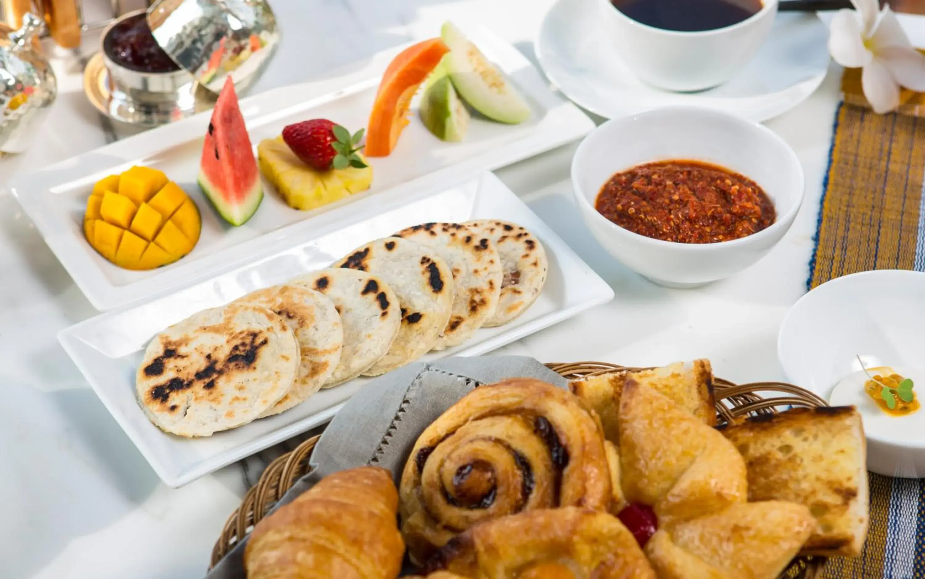 Continental breakfast in Thambili House by Edwards Collection - Galle Fort Continental breakfast in Thambili House by Edwards Collection - Galle Fort