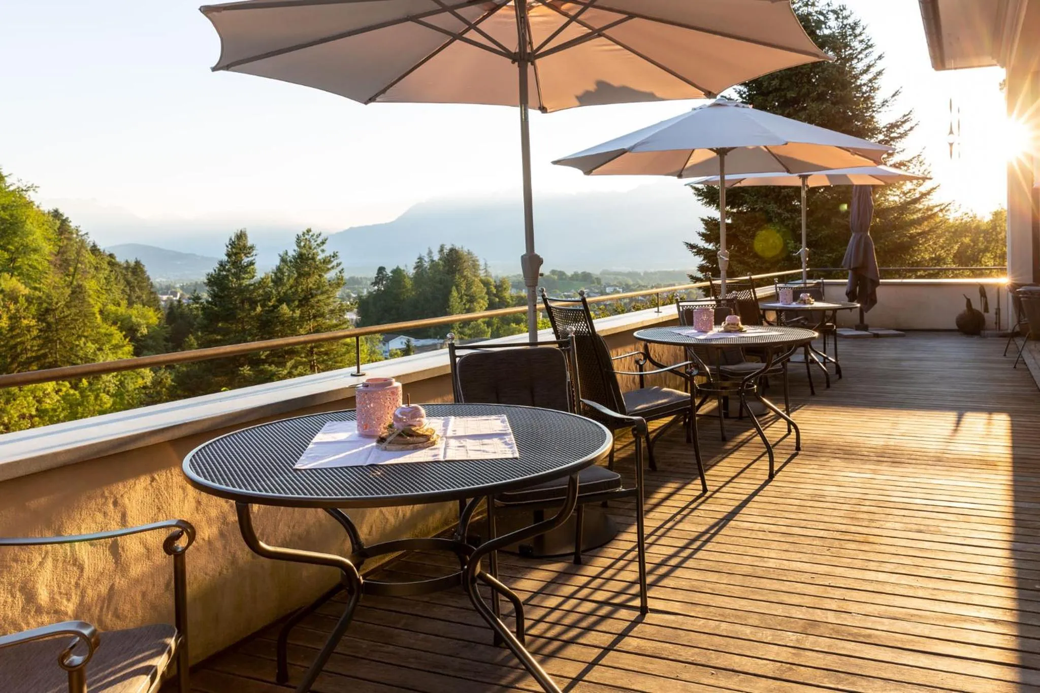 Balcony/Terrace in Boutiquehotel Bergvilla