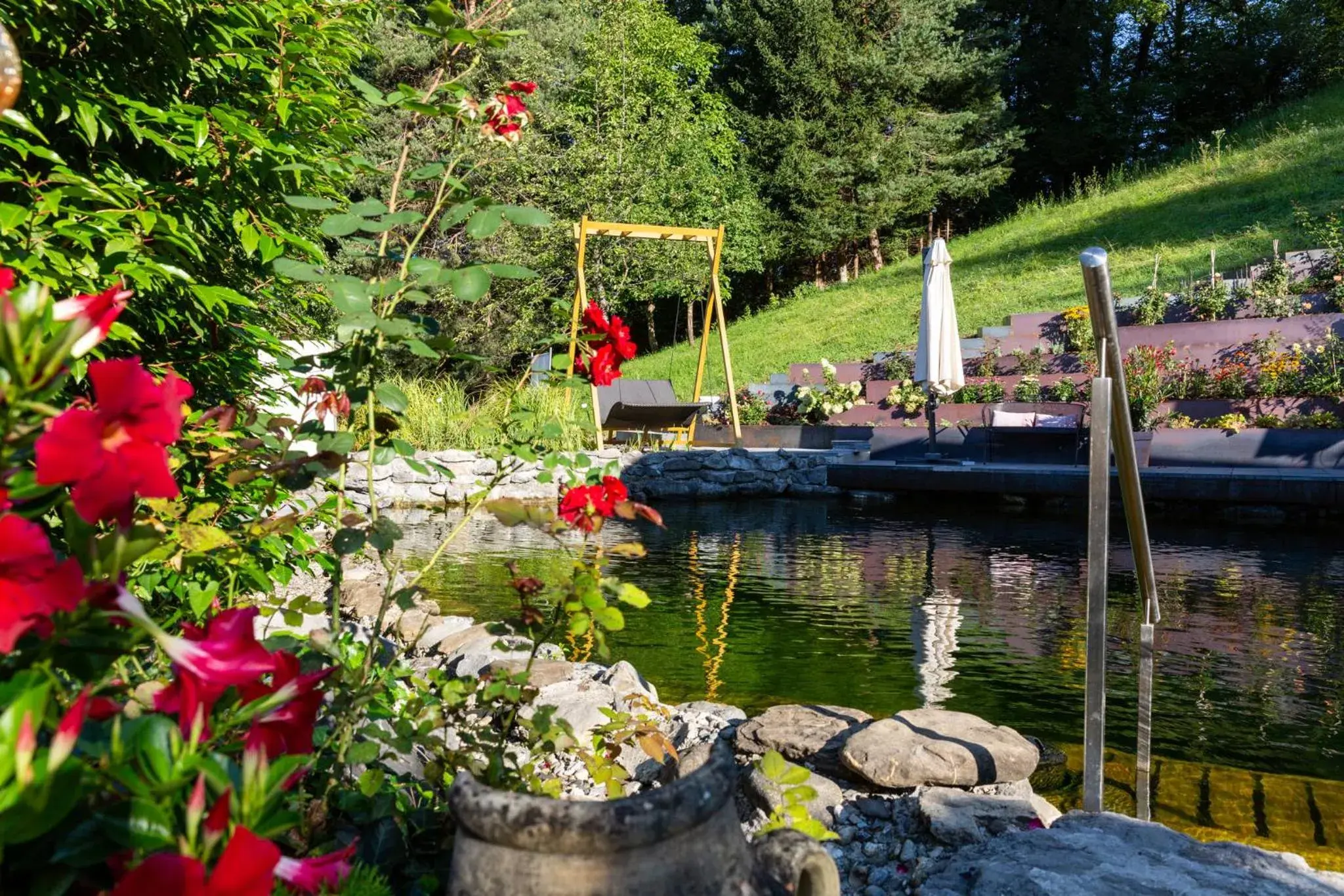 Deluxe Double or Twin Room with Garden View - single occupancy in Boutiquehotel Bergvilla Deluxe Double or Twin Room with Garden View - single occupancy in Boutiquehotel Bergvilla