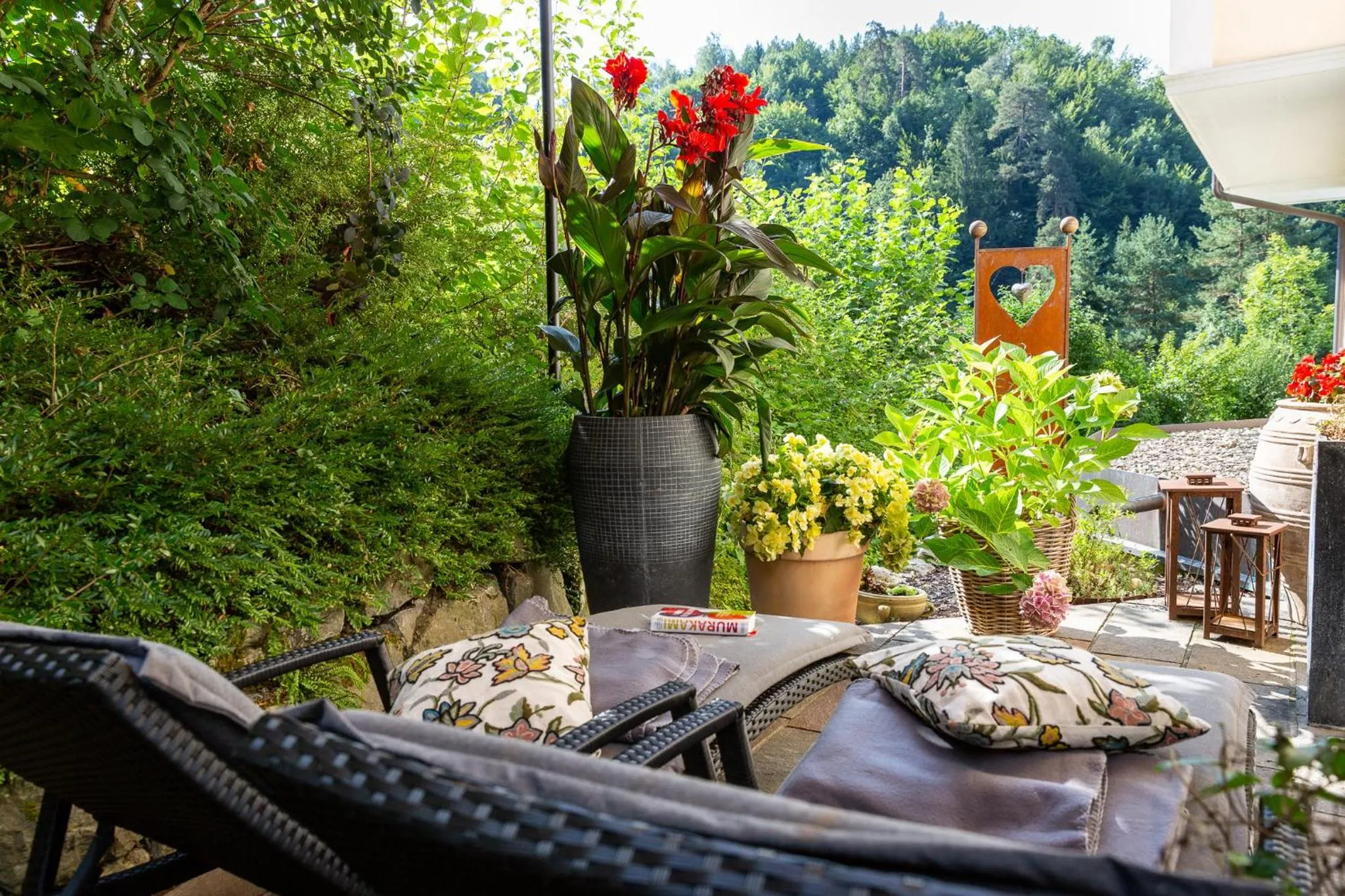 Balcony/Terrace in Boutiquehotel Bergvilla