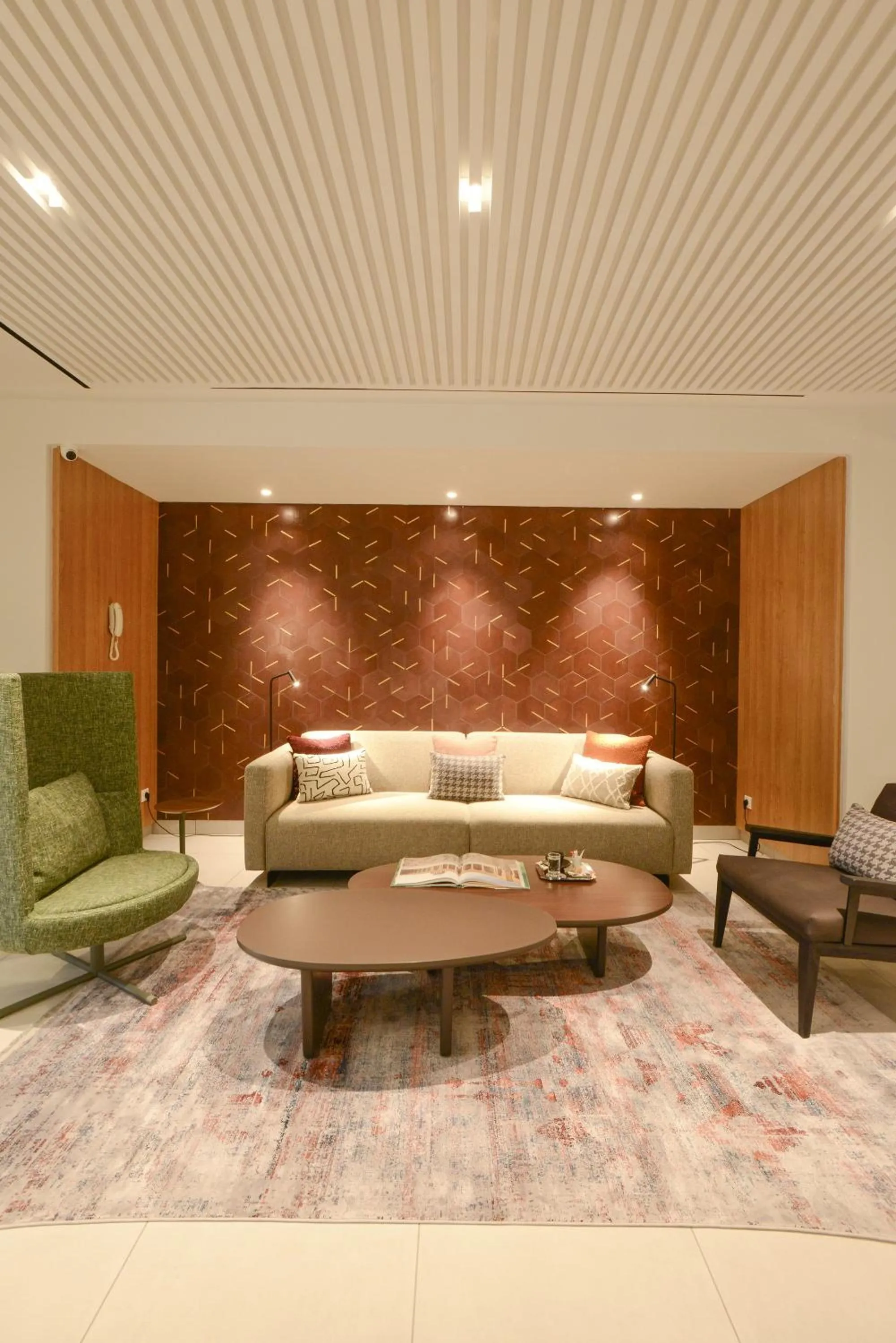 Seating area in Hôtel Belvédère Fourati