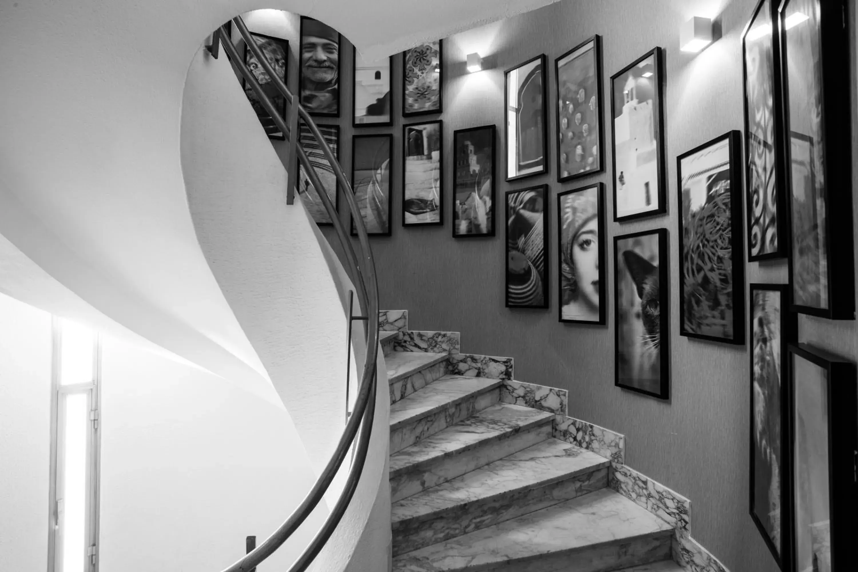 Property building in Hôtel Belvédère Fourati Property building in Hôtel Belvédère Fourati