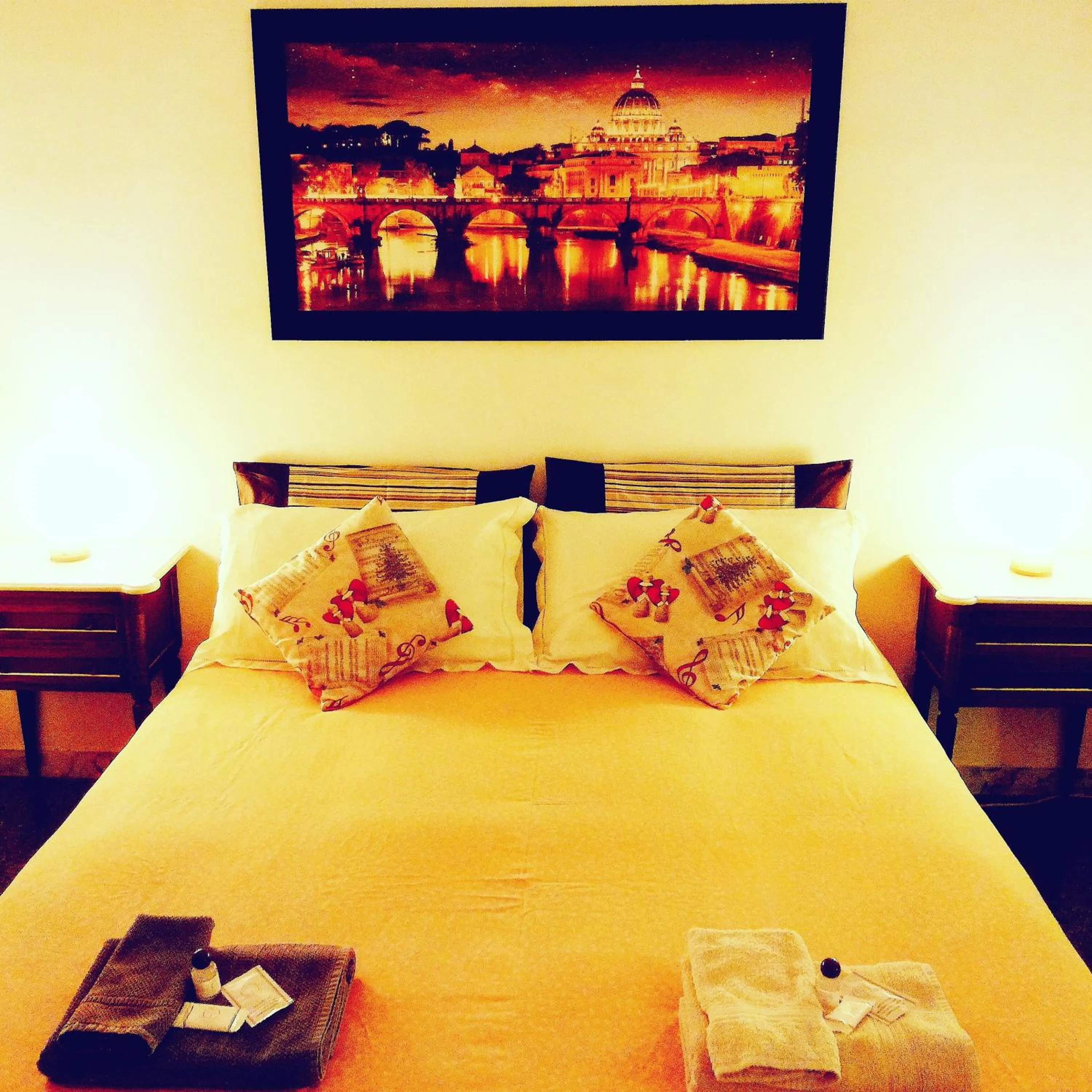 Bed in B&B Stelle Di Roma