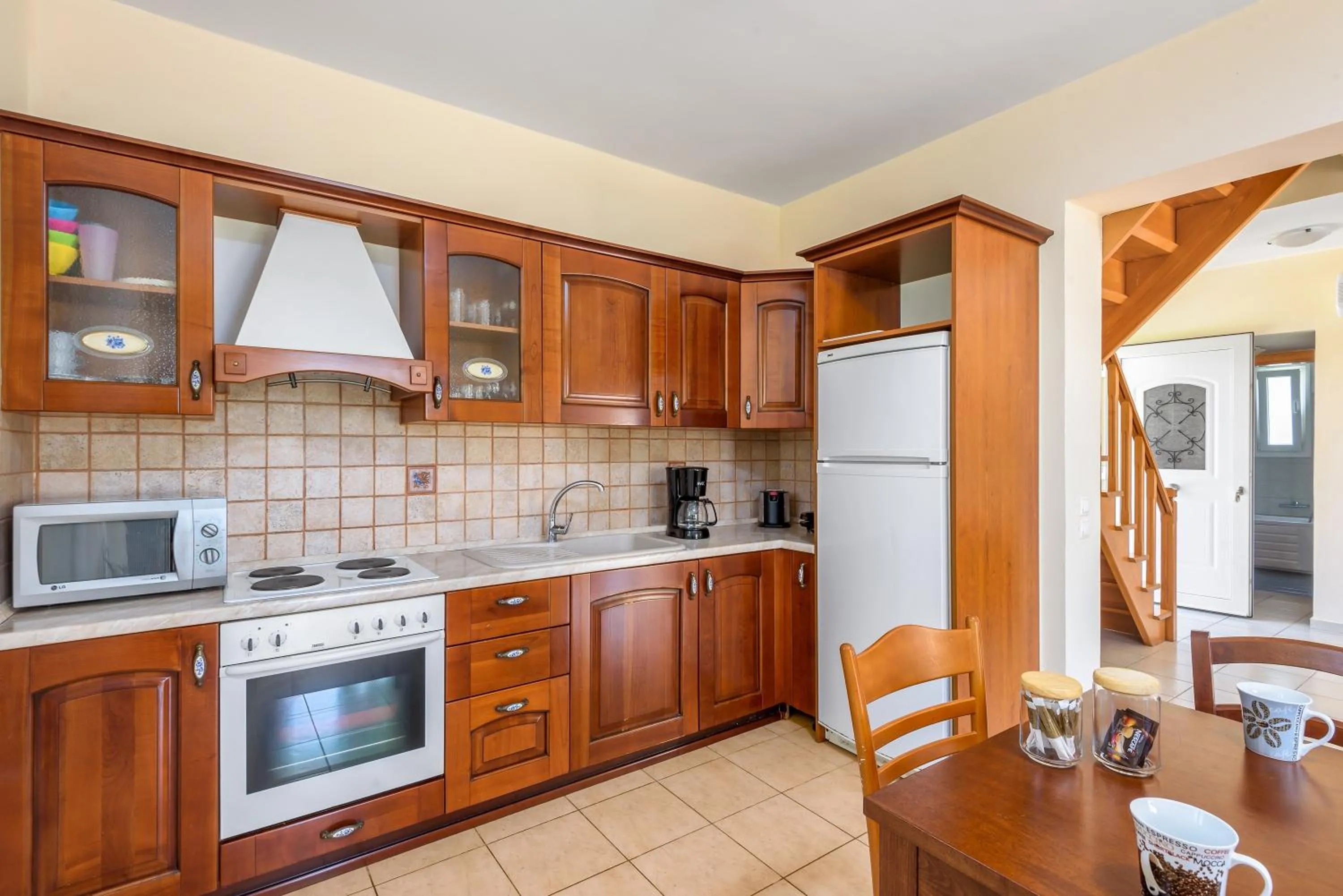 Kitchen or kitchenette in Apollo Villa