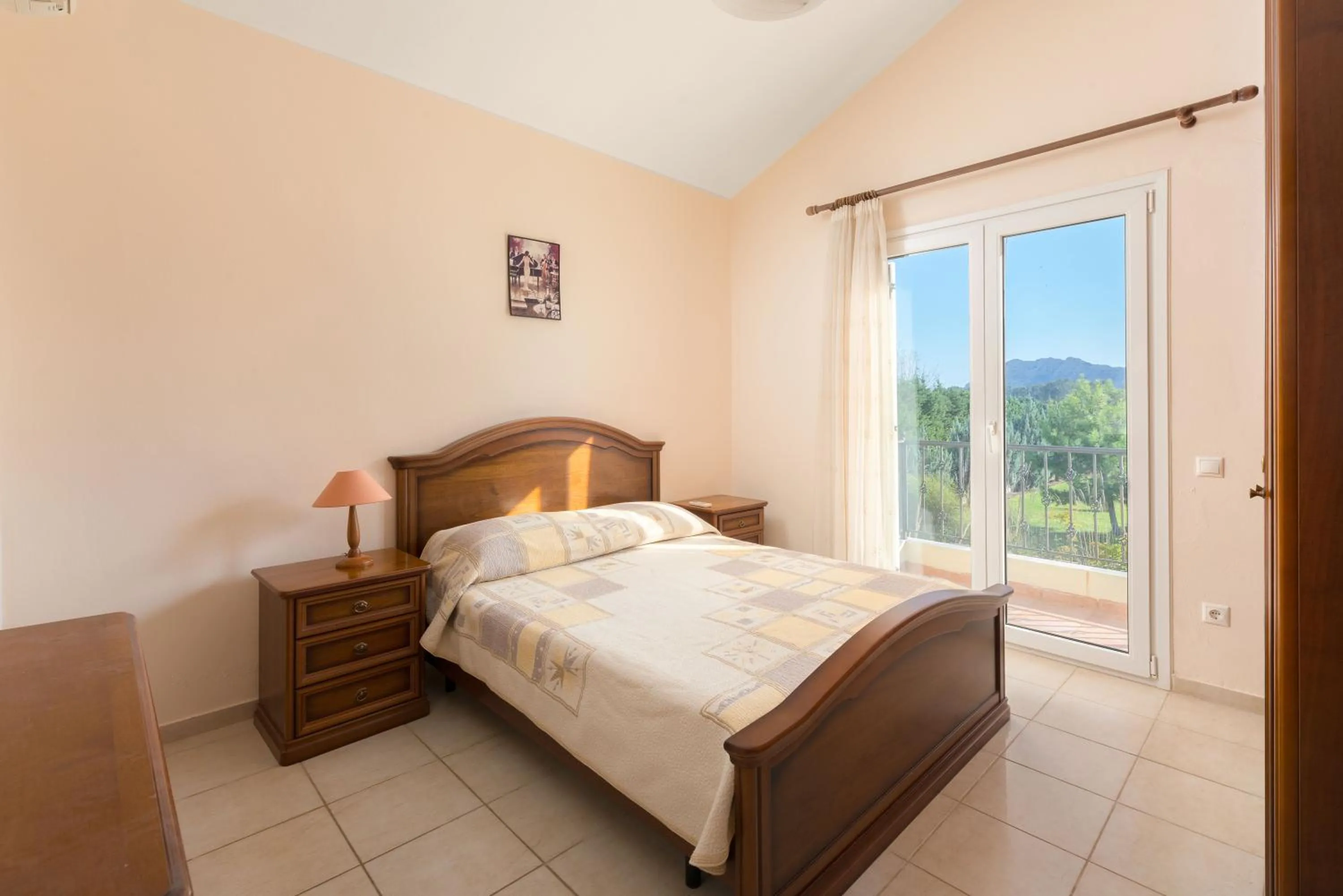 Bedroom, Bed in Apollo Villa