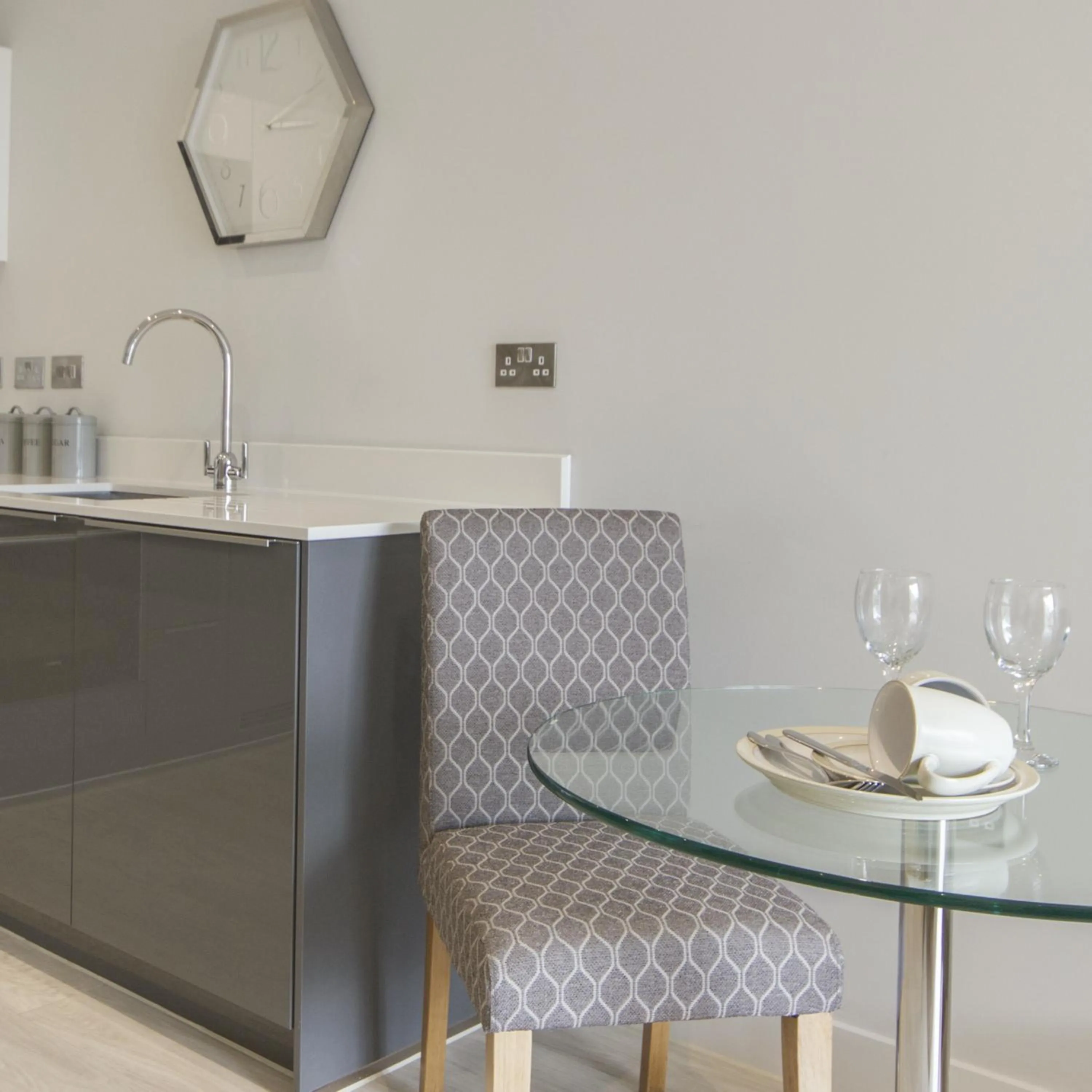 Kitchen or kitchenette in Citystay Living - Vesta Apartments