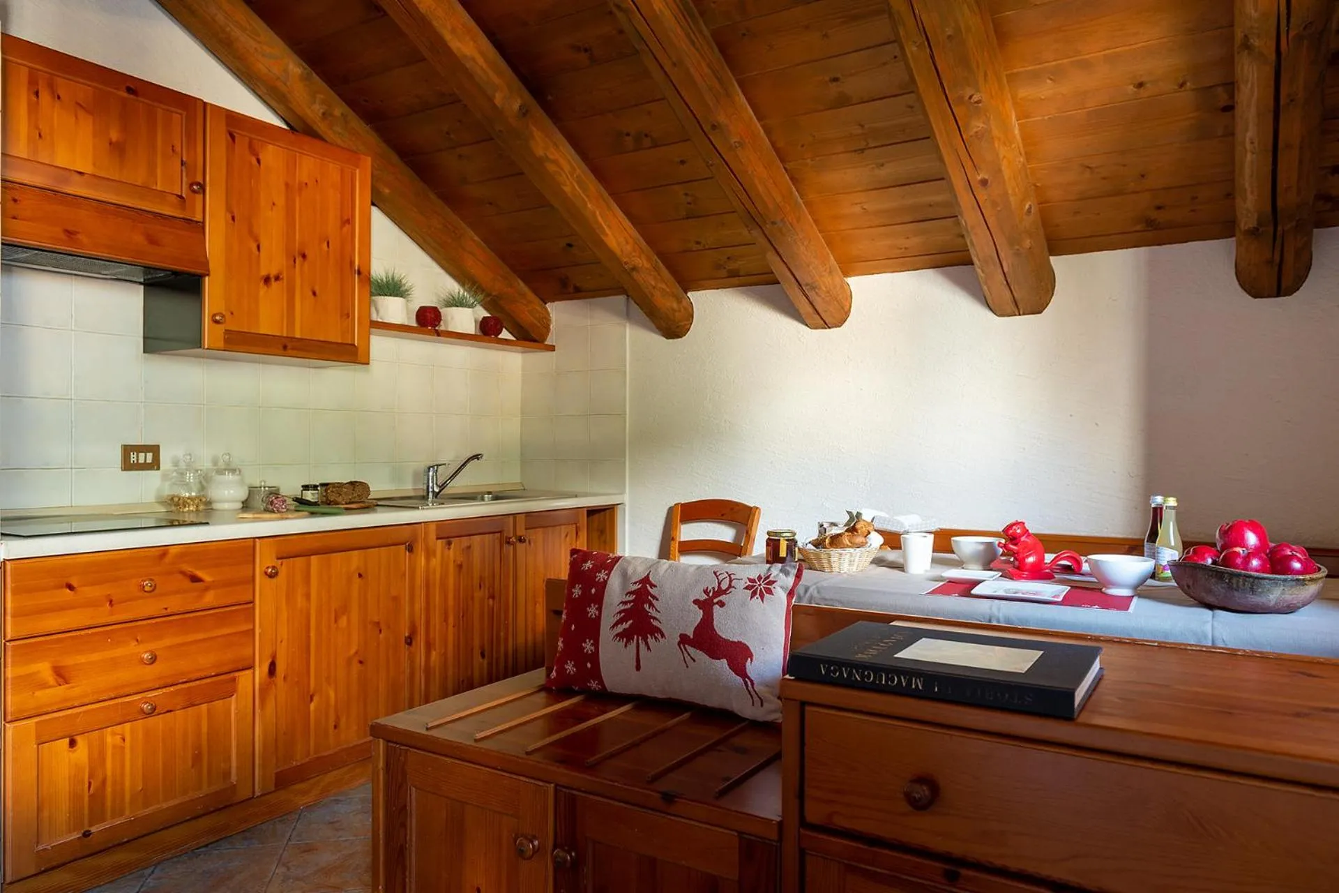 Kitchen or kitchenette in Residence Monterosa