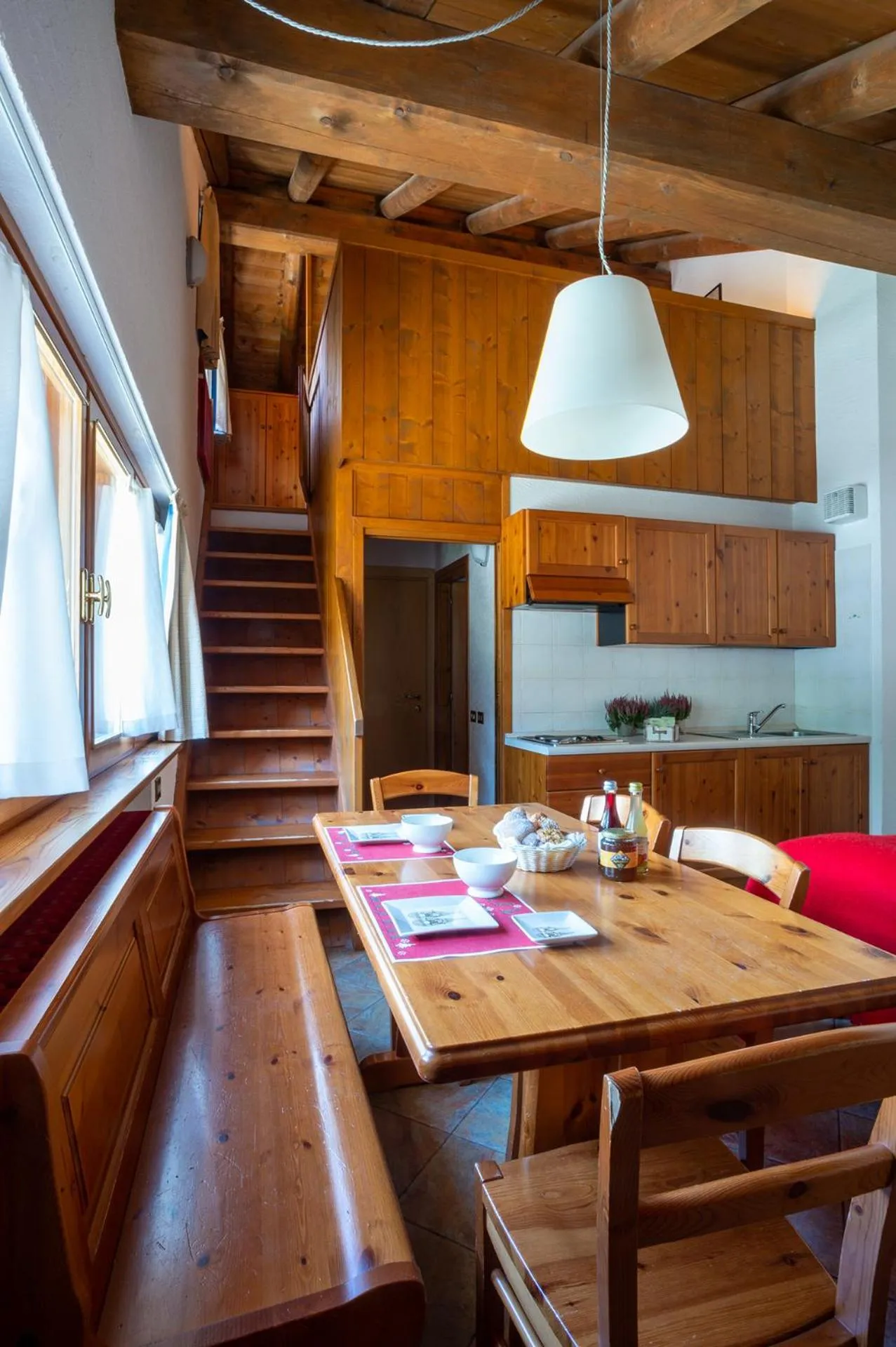 Living room in Residence Monterosa