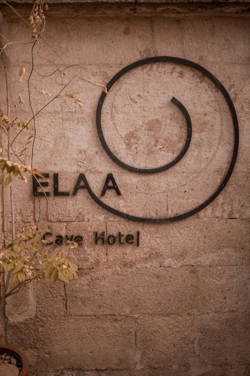 Logo/Certificate/Sign in Elaa Cave Hotel