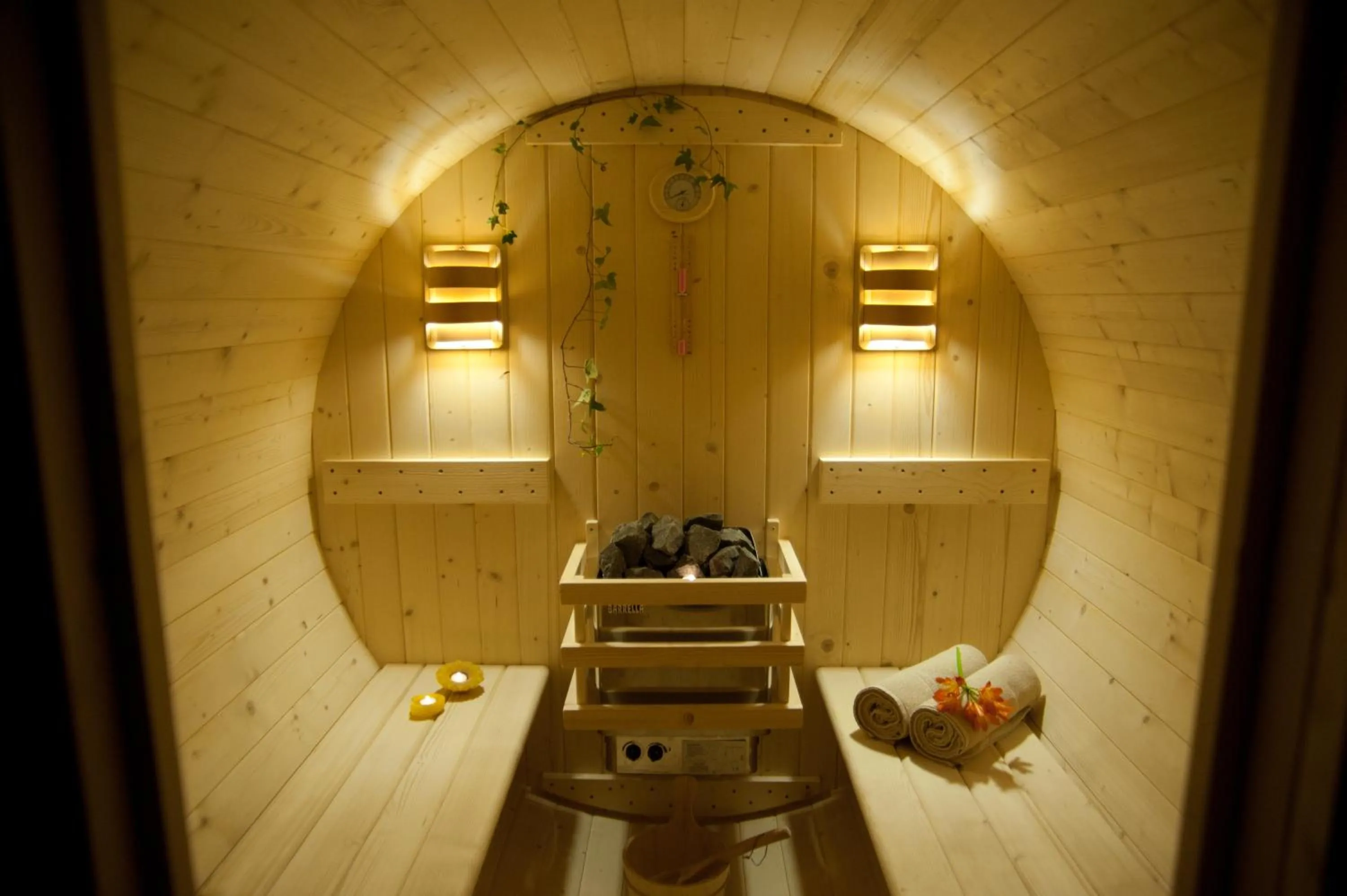 Sauna in Seacret Apartments