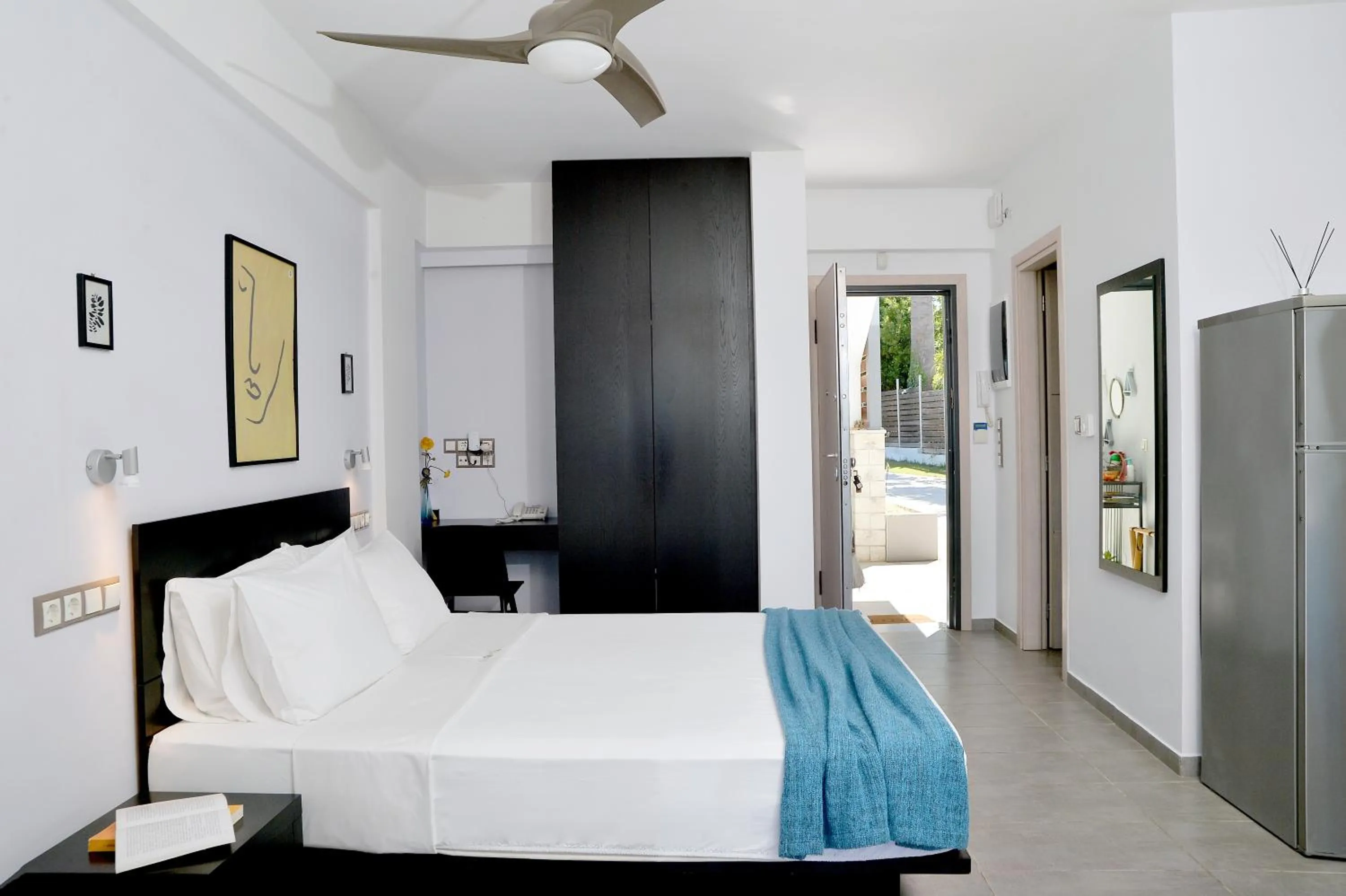 Bed in Seacret Apartments