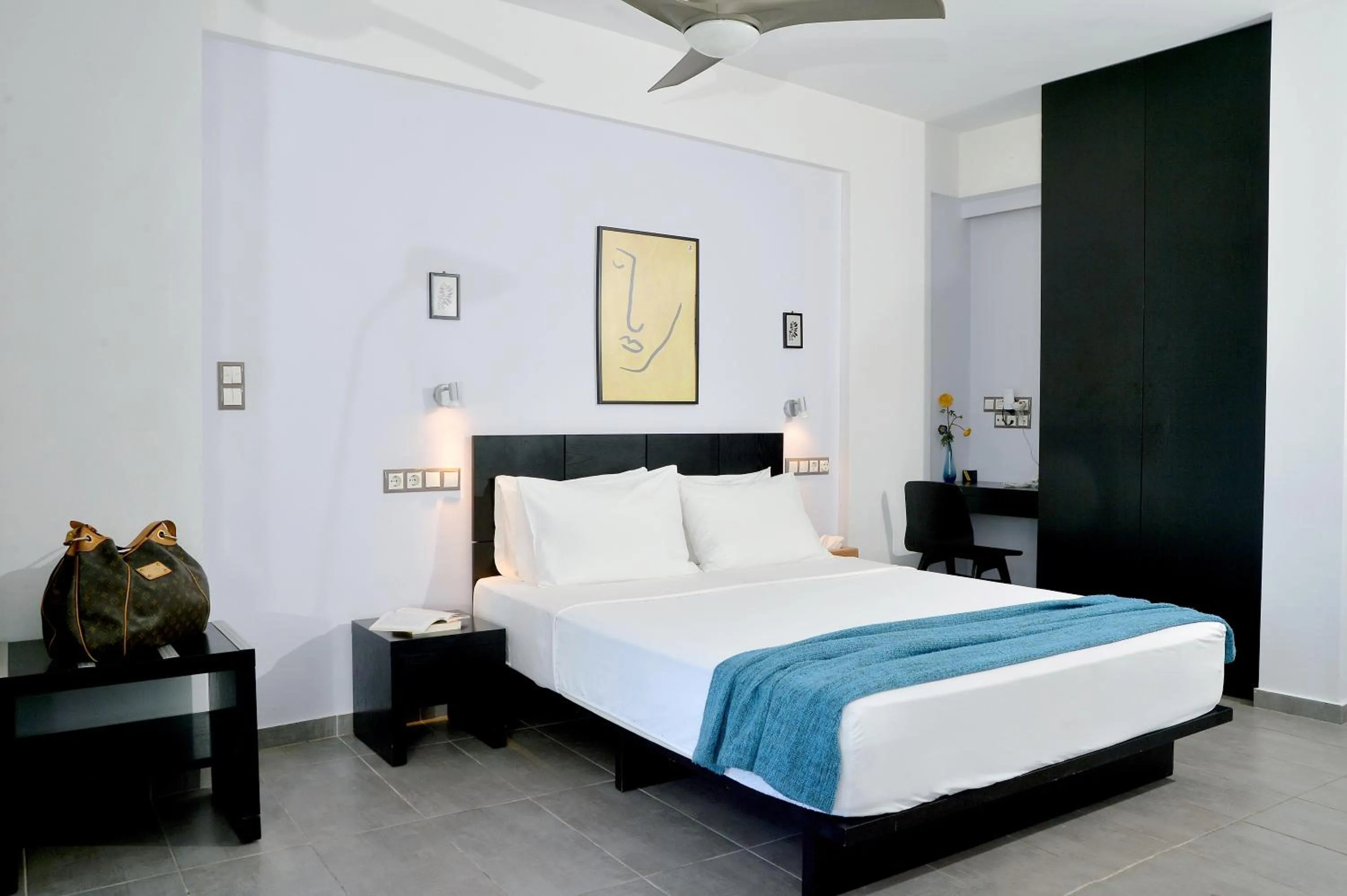 Bed in Seacret Apartments