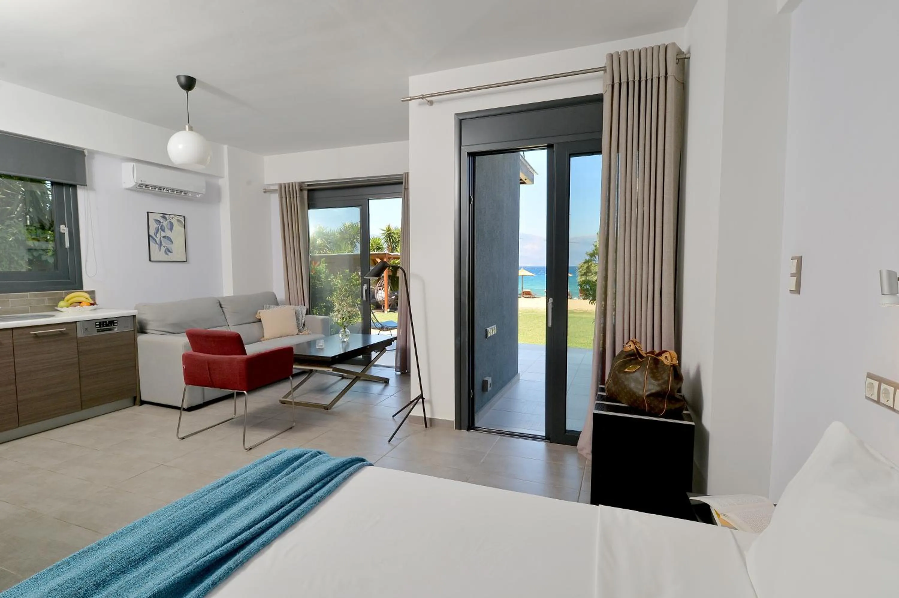 Bed in Seacret Apartments