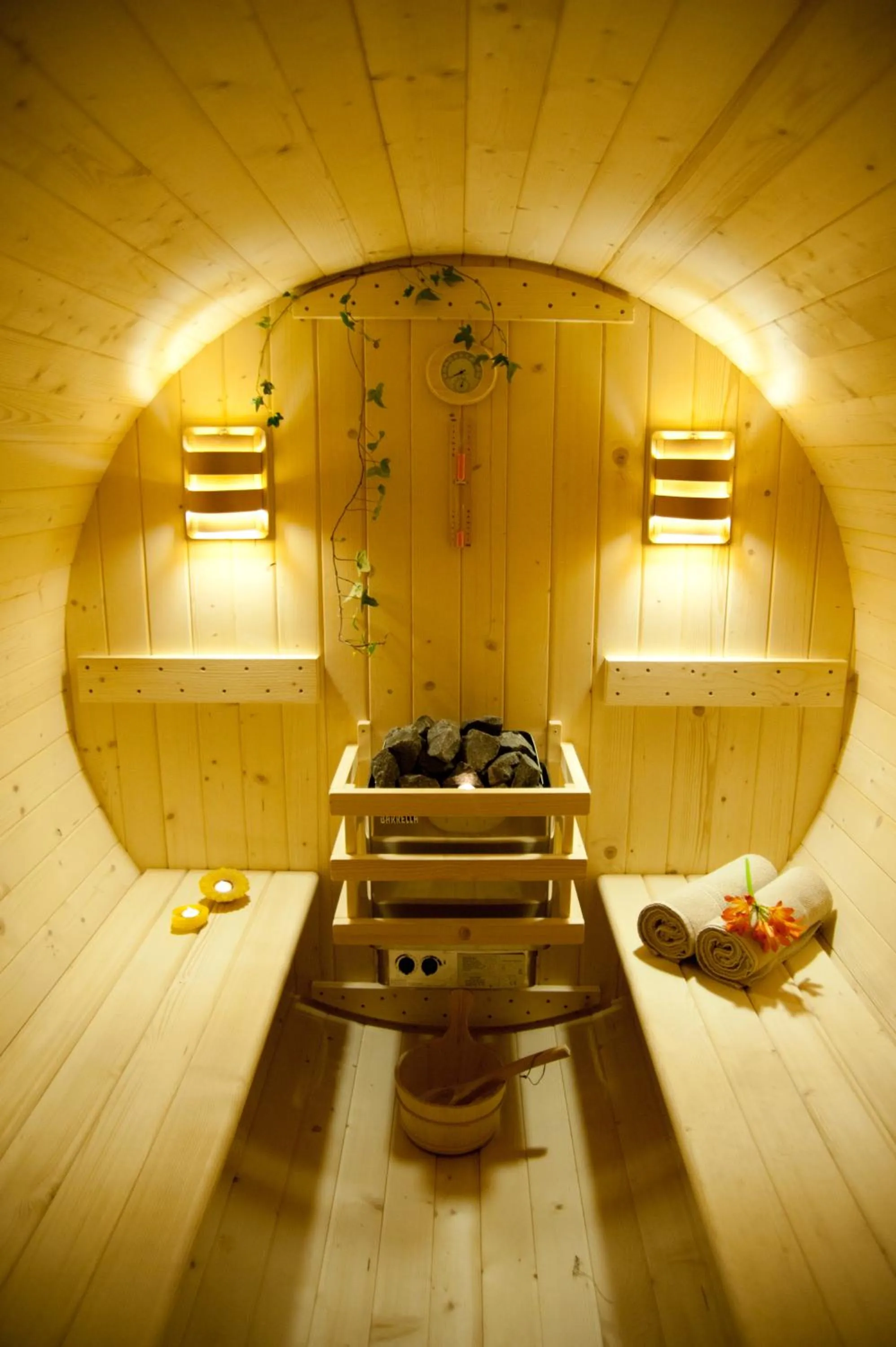 Sauna in Seacret Apartments