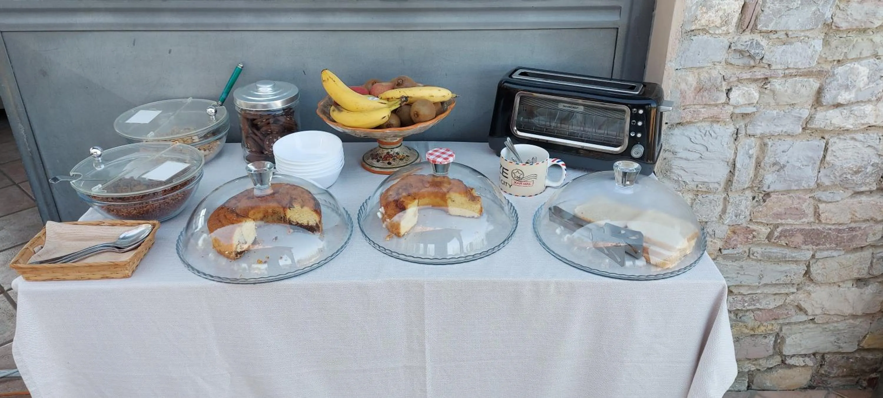 Breakfast in Villa Klinai