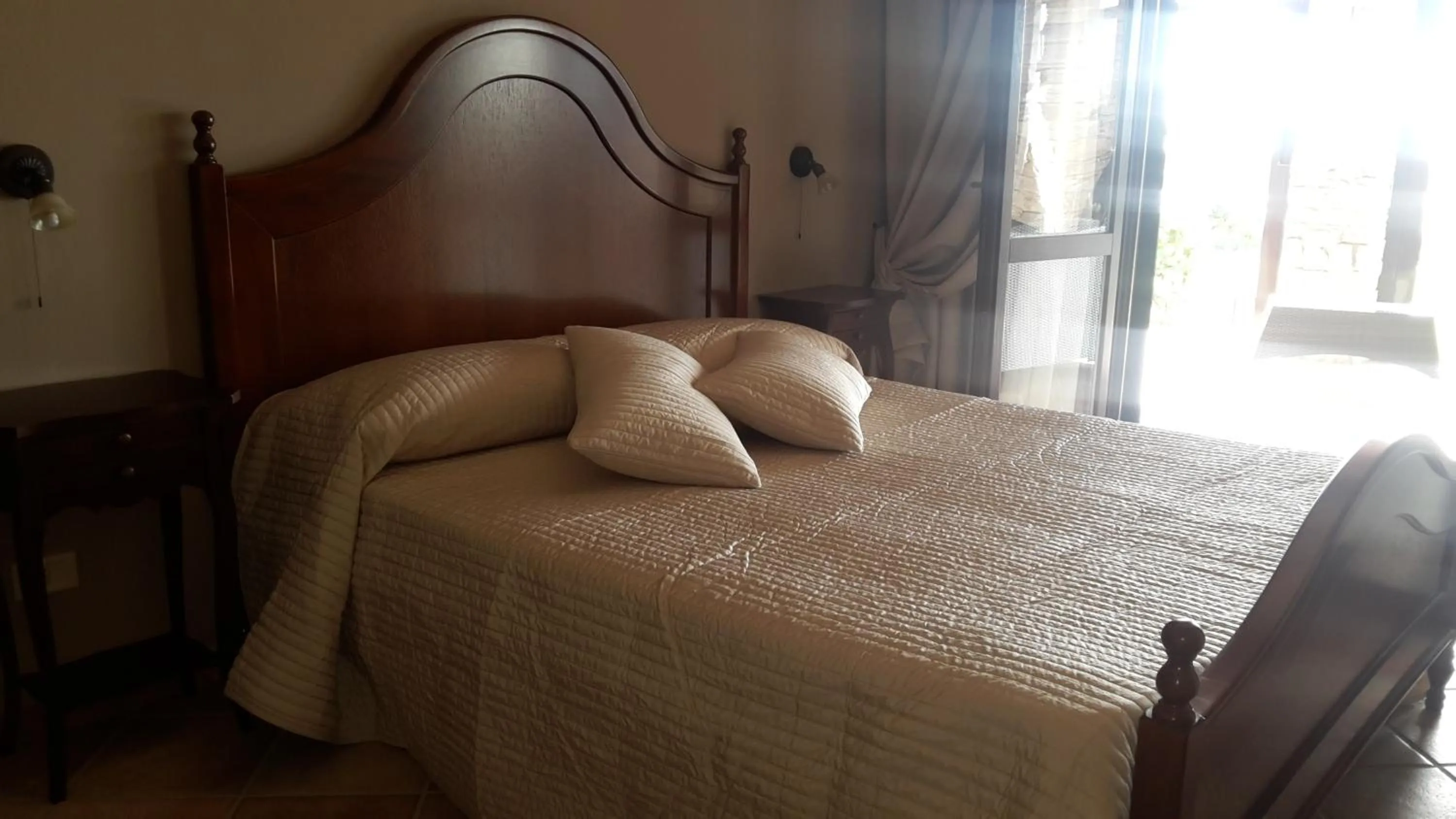 Bedroom, Bed in Villa Klinai