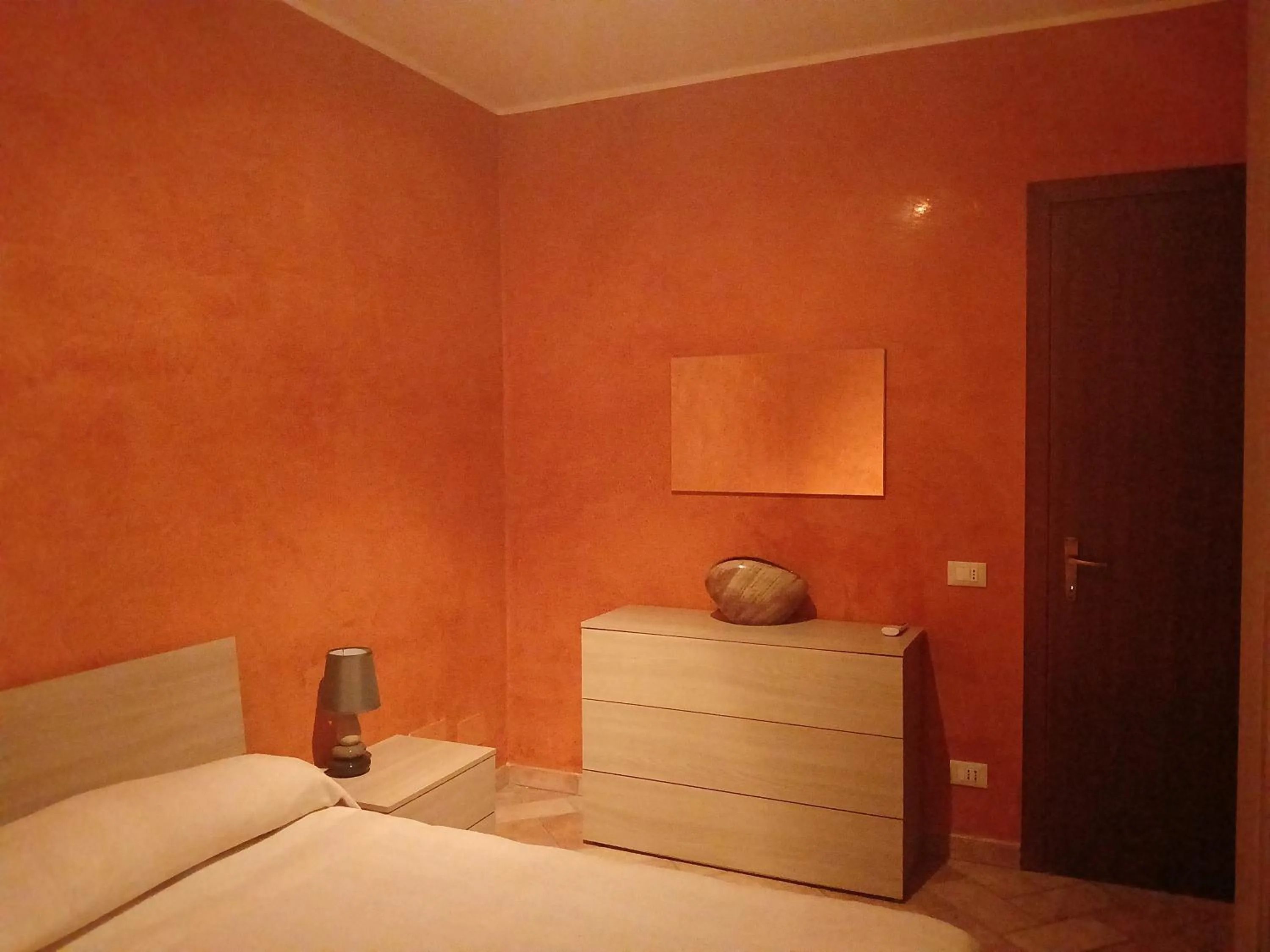 Bedroom, Bed in Villa Klinai