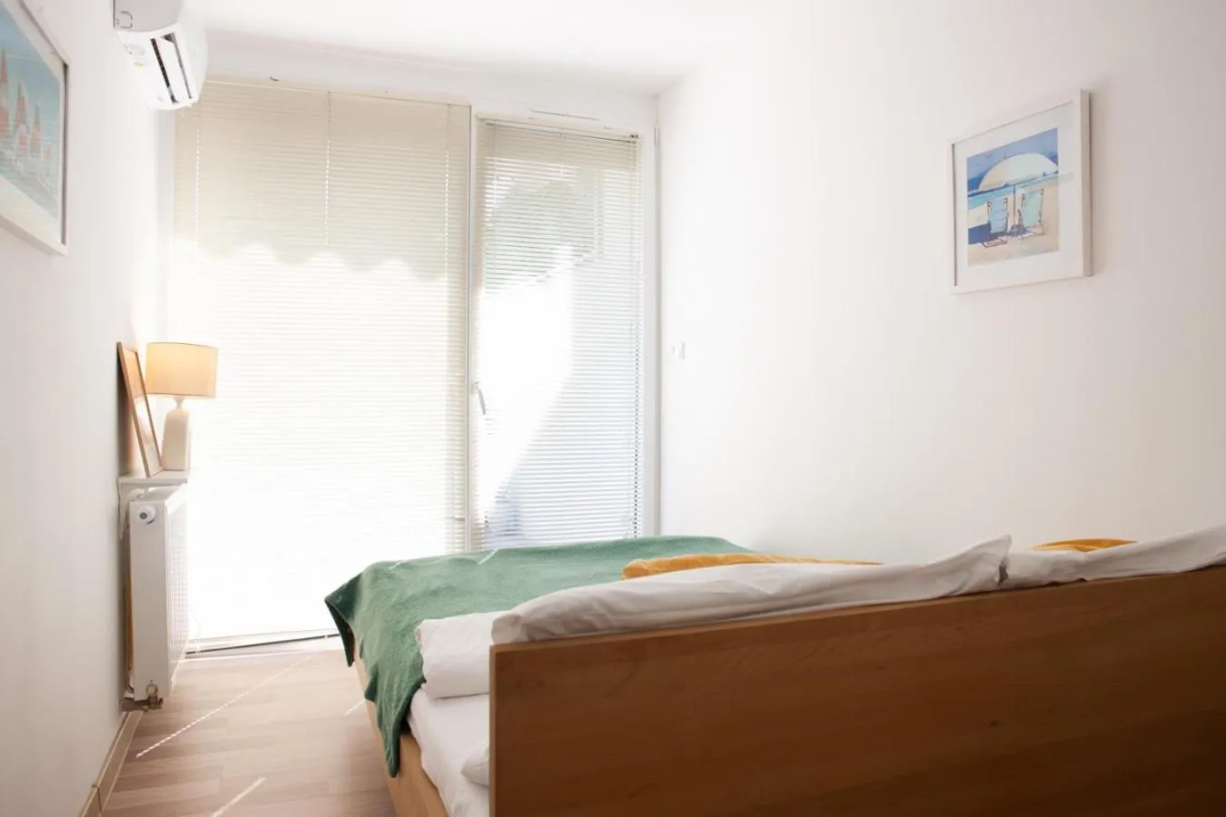 Bedroom, Bed in Apartament Słoneczny Gródek 30