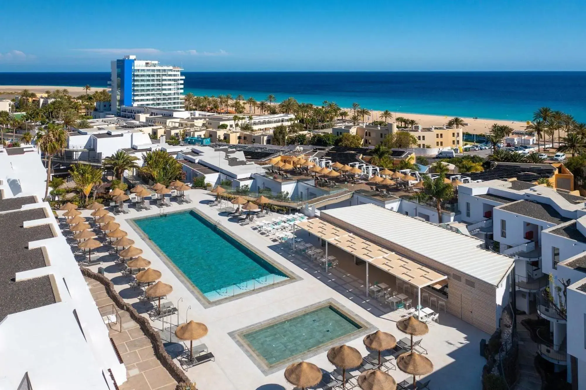 Pool view in Sol Fuerteventura Jandia - All Suites Pool view in Sol Fuerteventura Jandia - All Suites