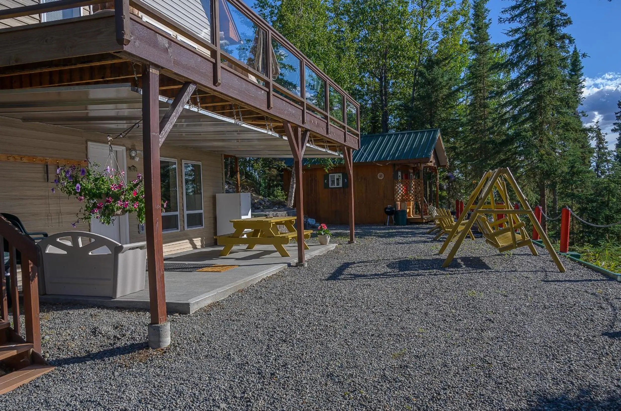 Balcony/Terrace in Eagle's Eye Vacation Rentals