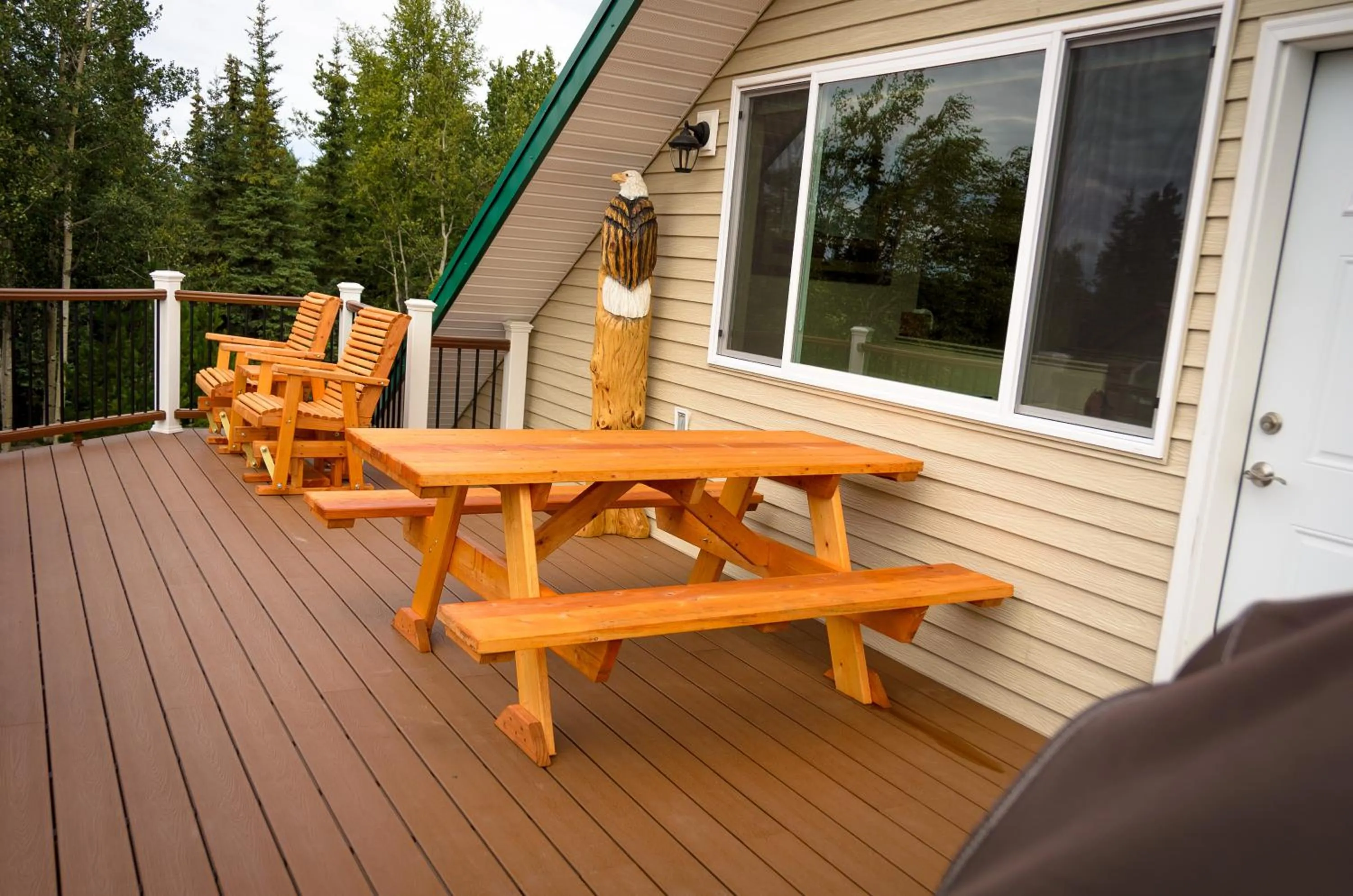 Balcony/Terrace in Eagle's Eye Vacation Rentals