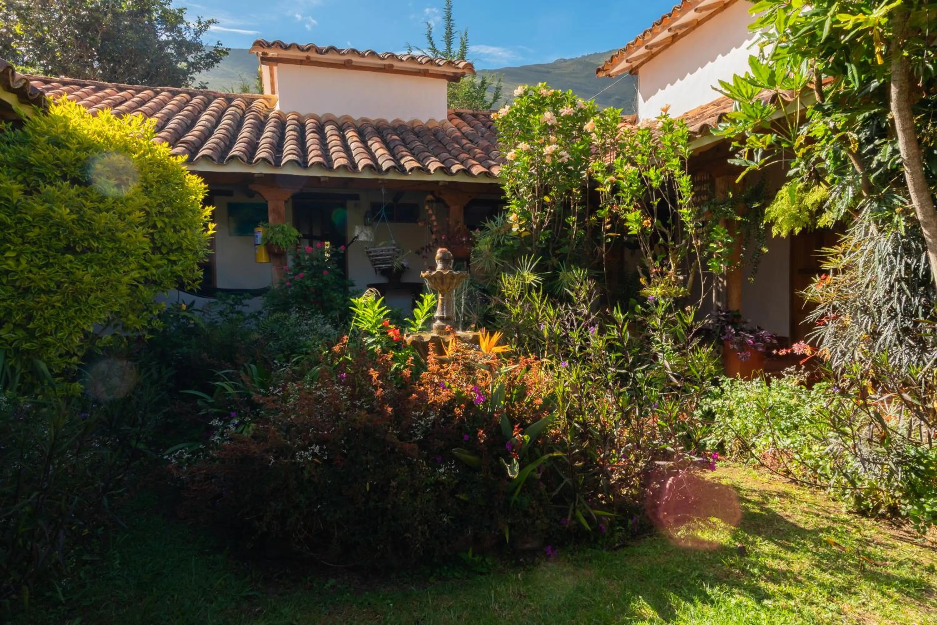 Garden view in Renacer