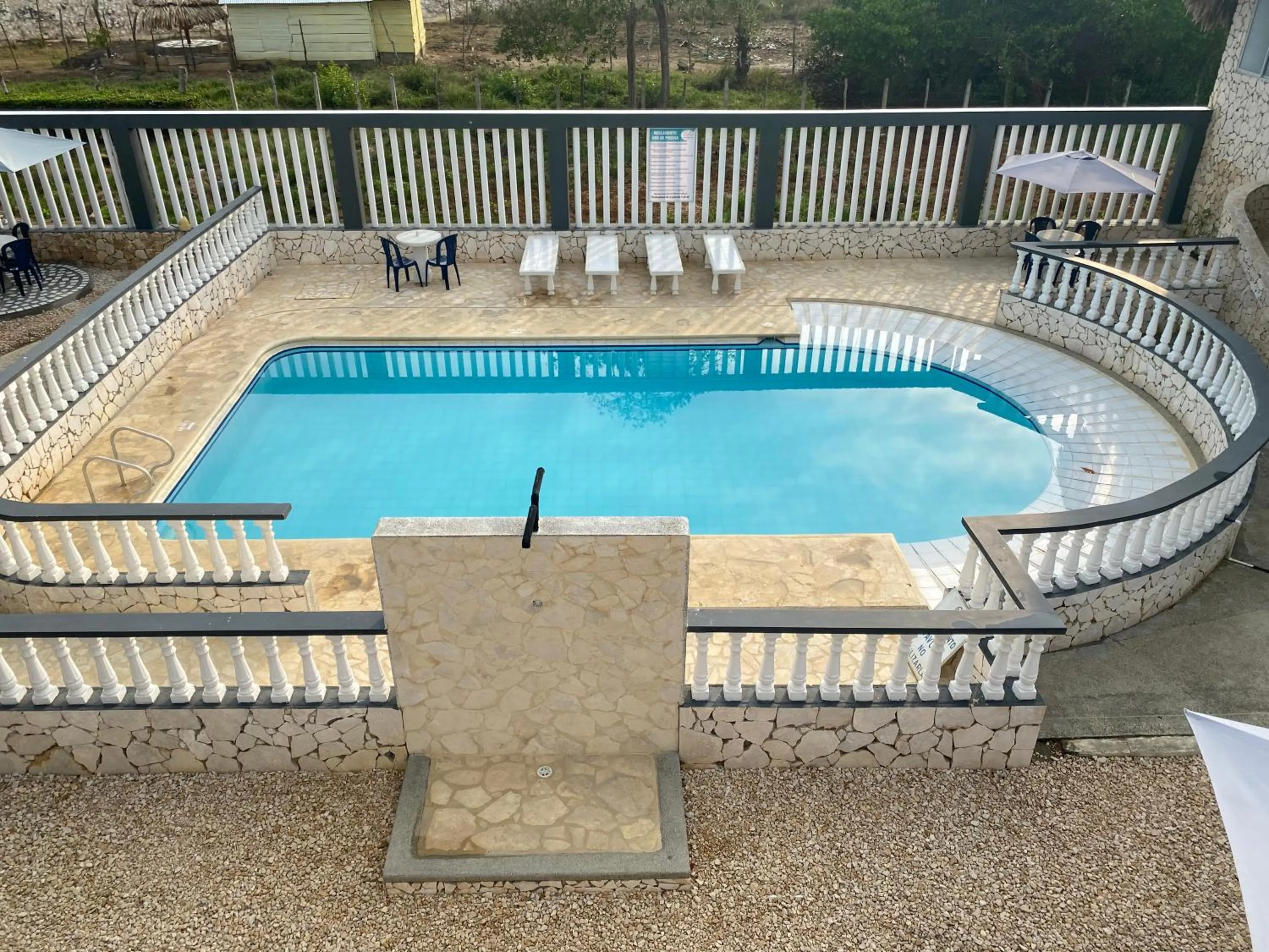 Swimming pool in Hotel Villa del Mar Coveñas