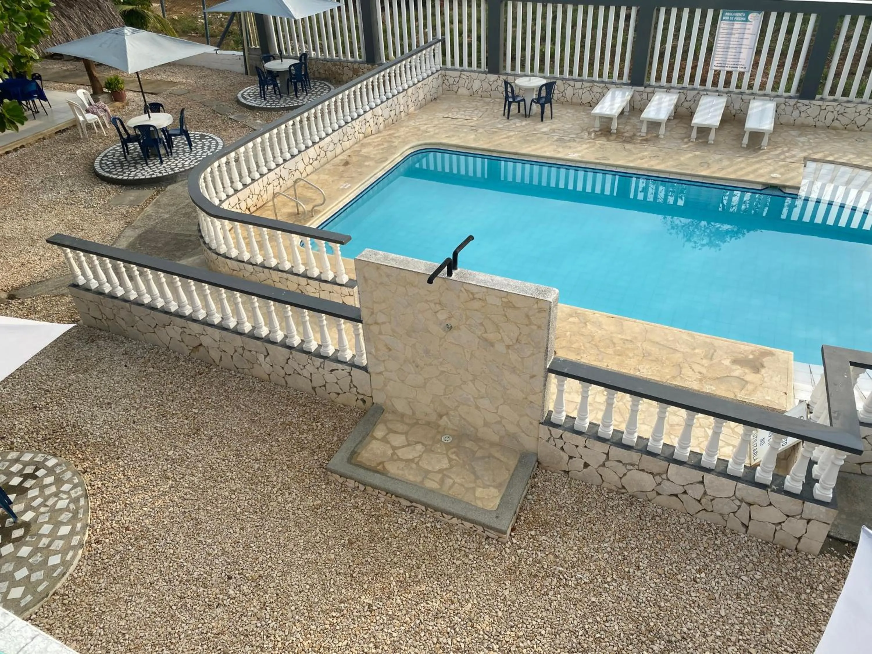 Swimming pool in Hotel Villa del Mar Coveñas