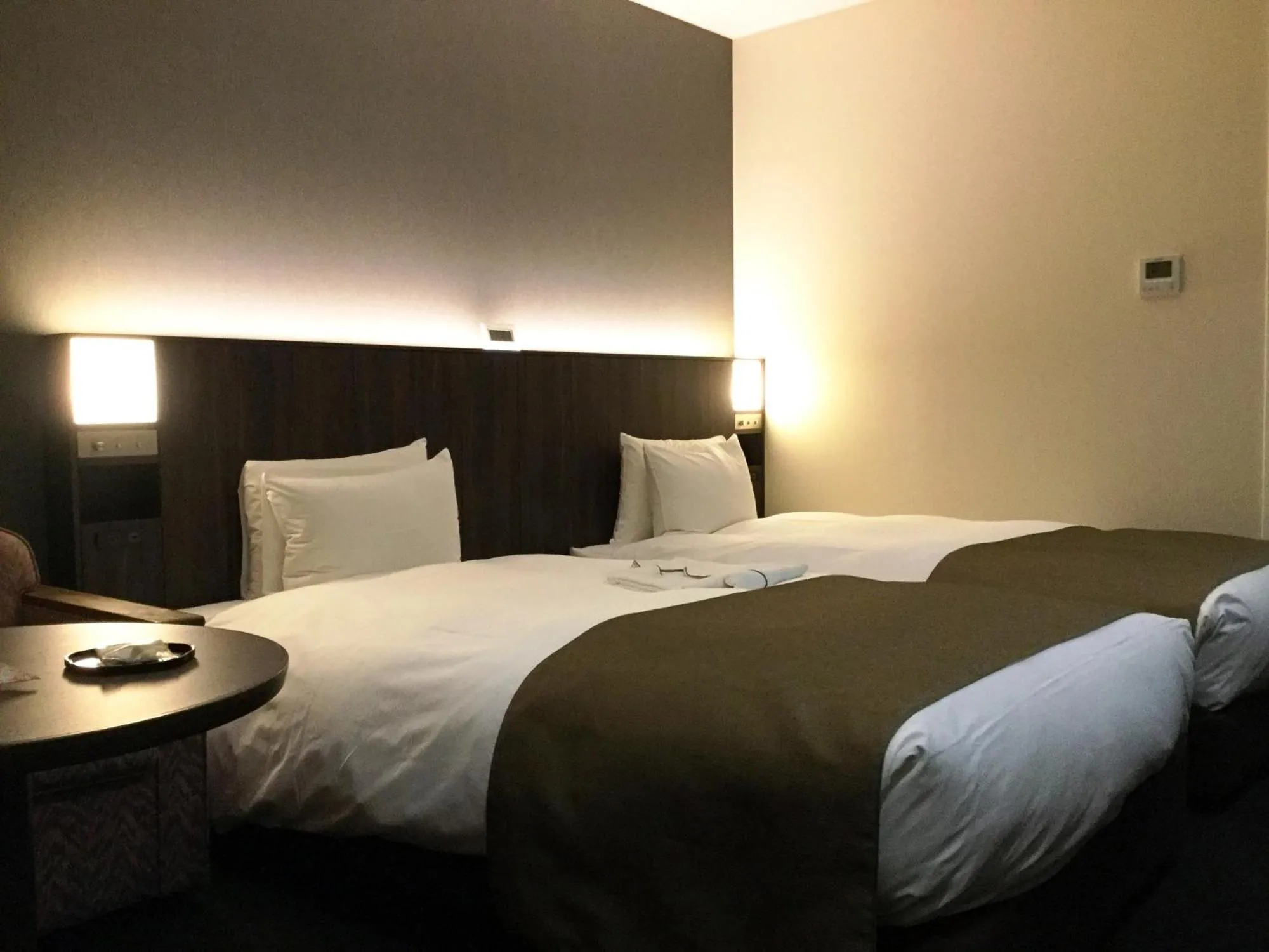 Bed in Hotel Folkloro Kakunodate