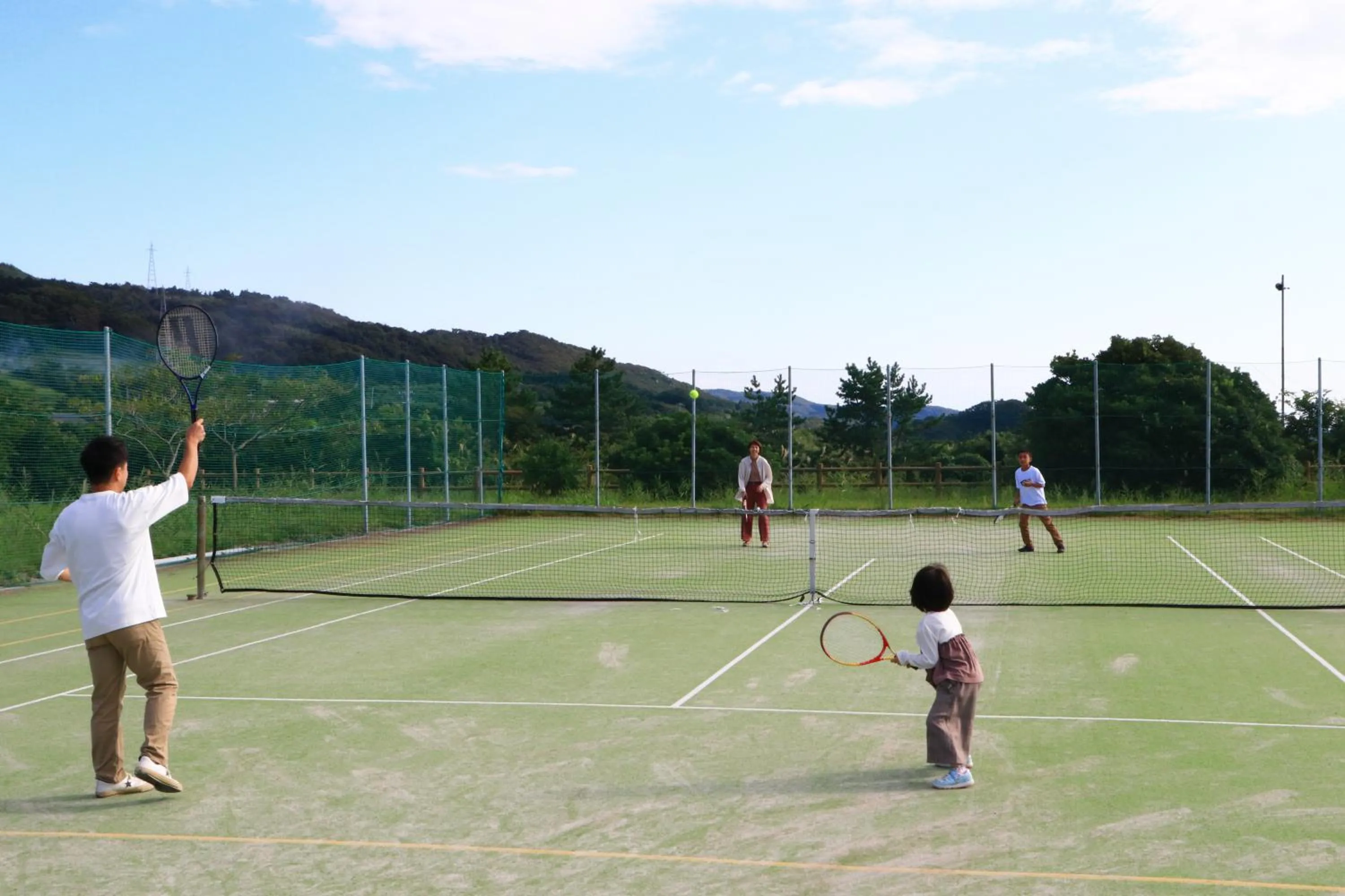Tennis court, Other Activities in Hotel Familio Sadoaikawa
