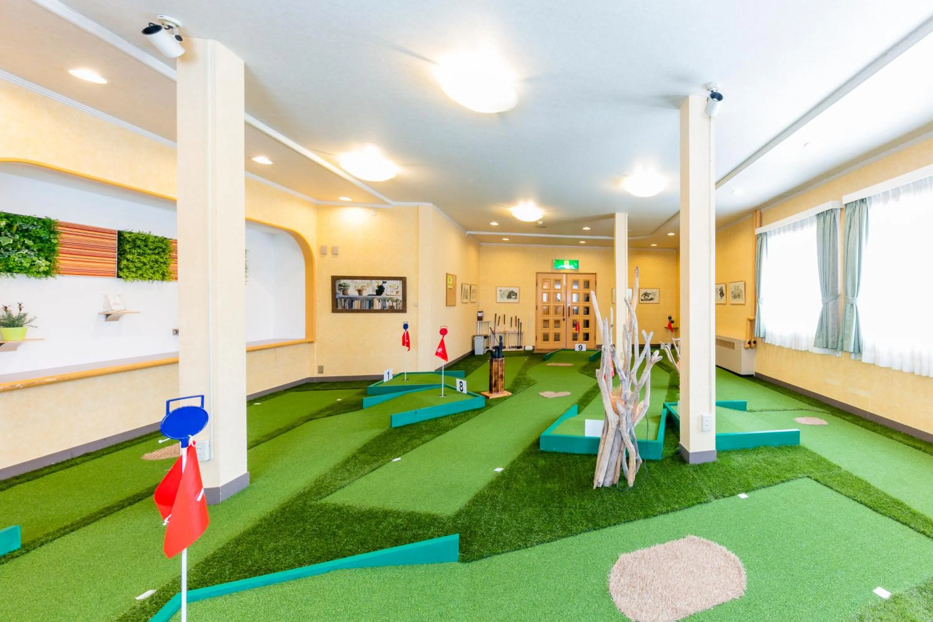 Minigolf in Manza Hotel Juraku