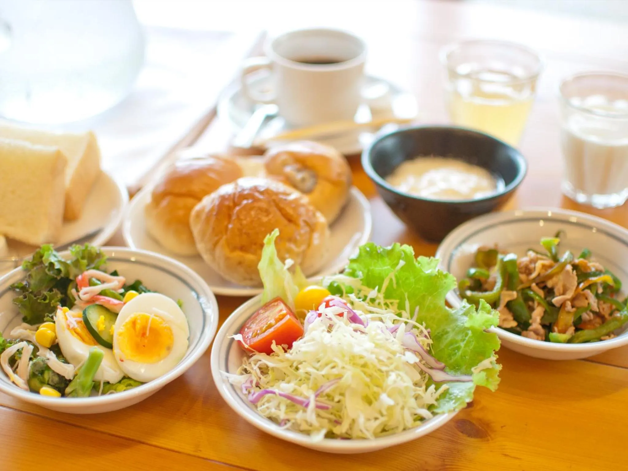 Breakfast in Hotel Folkloro Hanamakitowa