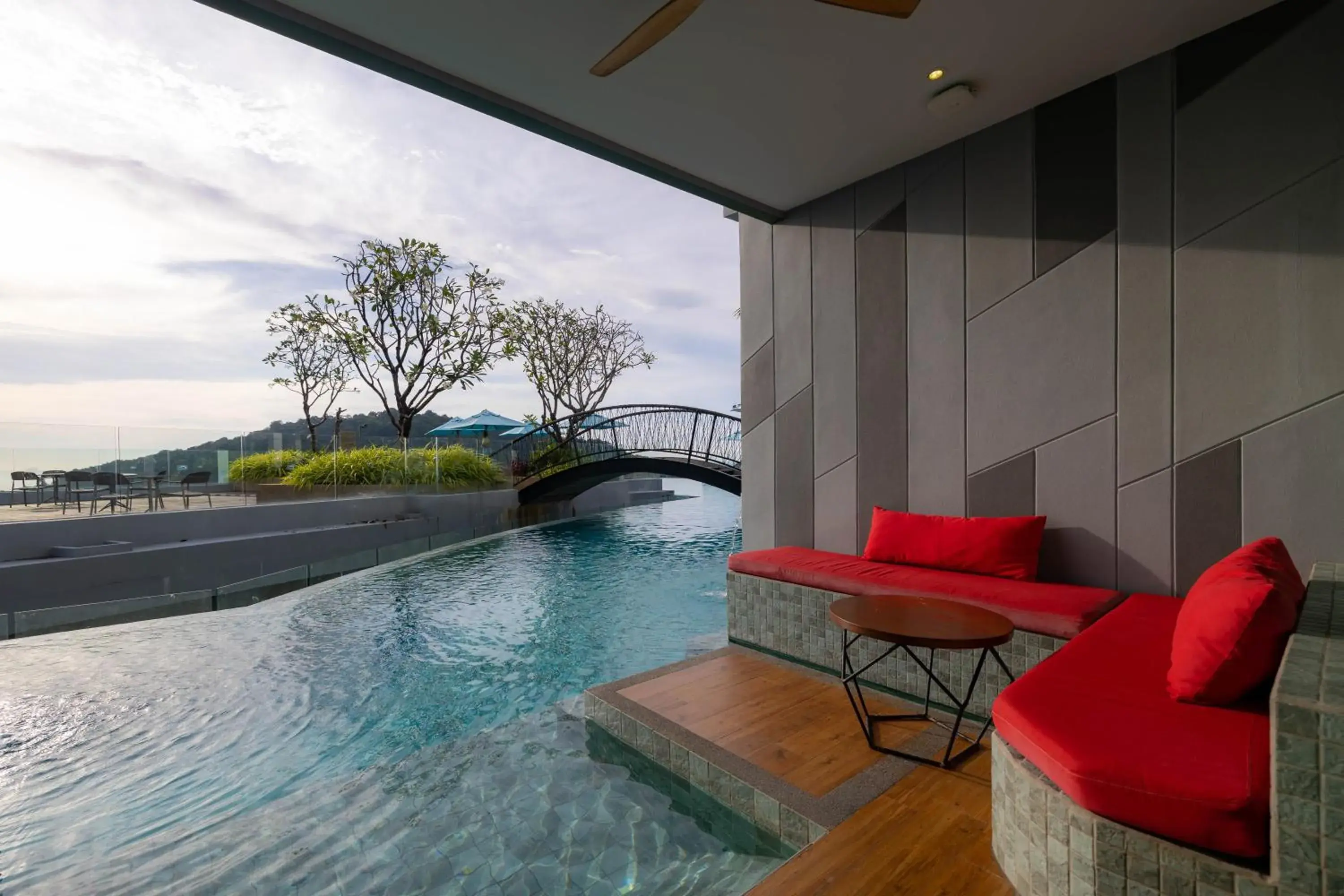 Pool view in Crest Resort & Pool Villas - SHA Extra Plus Pool view in Crest Resort & Pool Villas - SHA Extra Plus