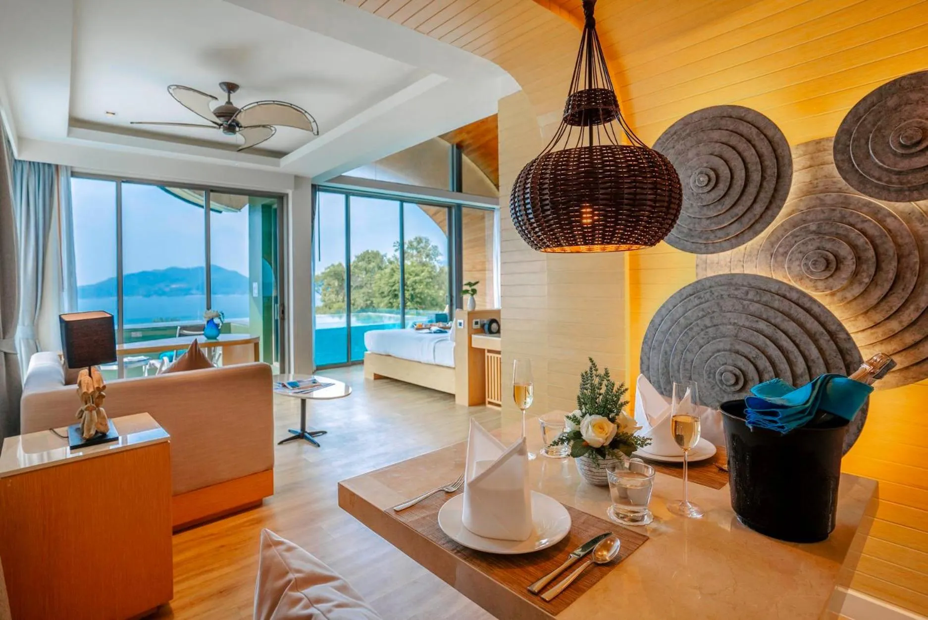 Living room in Crest Resort & Pool Villas - SHA Extra Plus