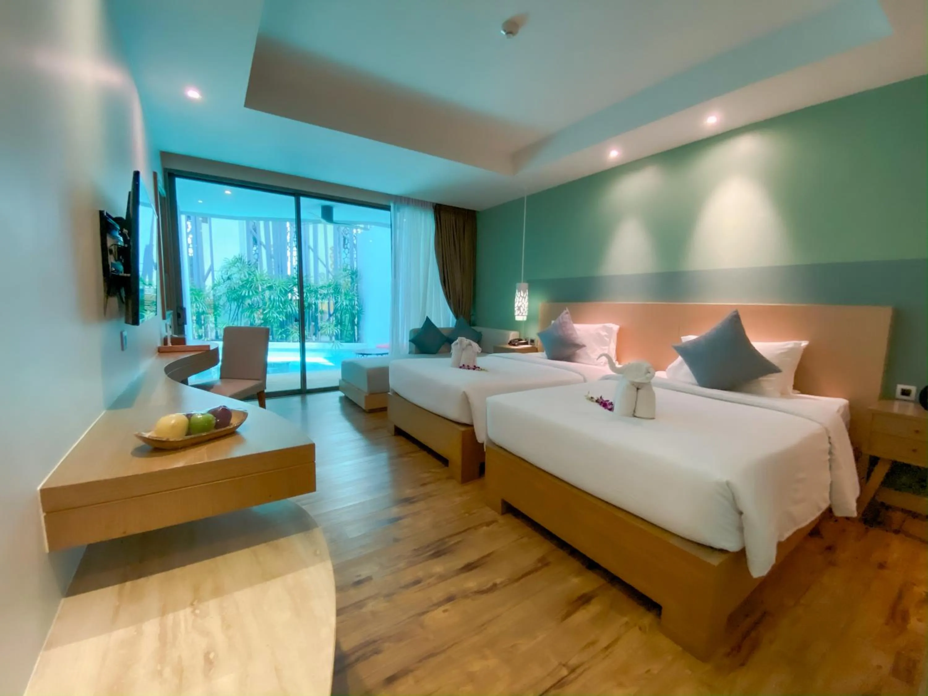 Bedroom, Bed in Crest Resort & Pool Villas - SHA Extra Plus