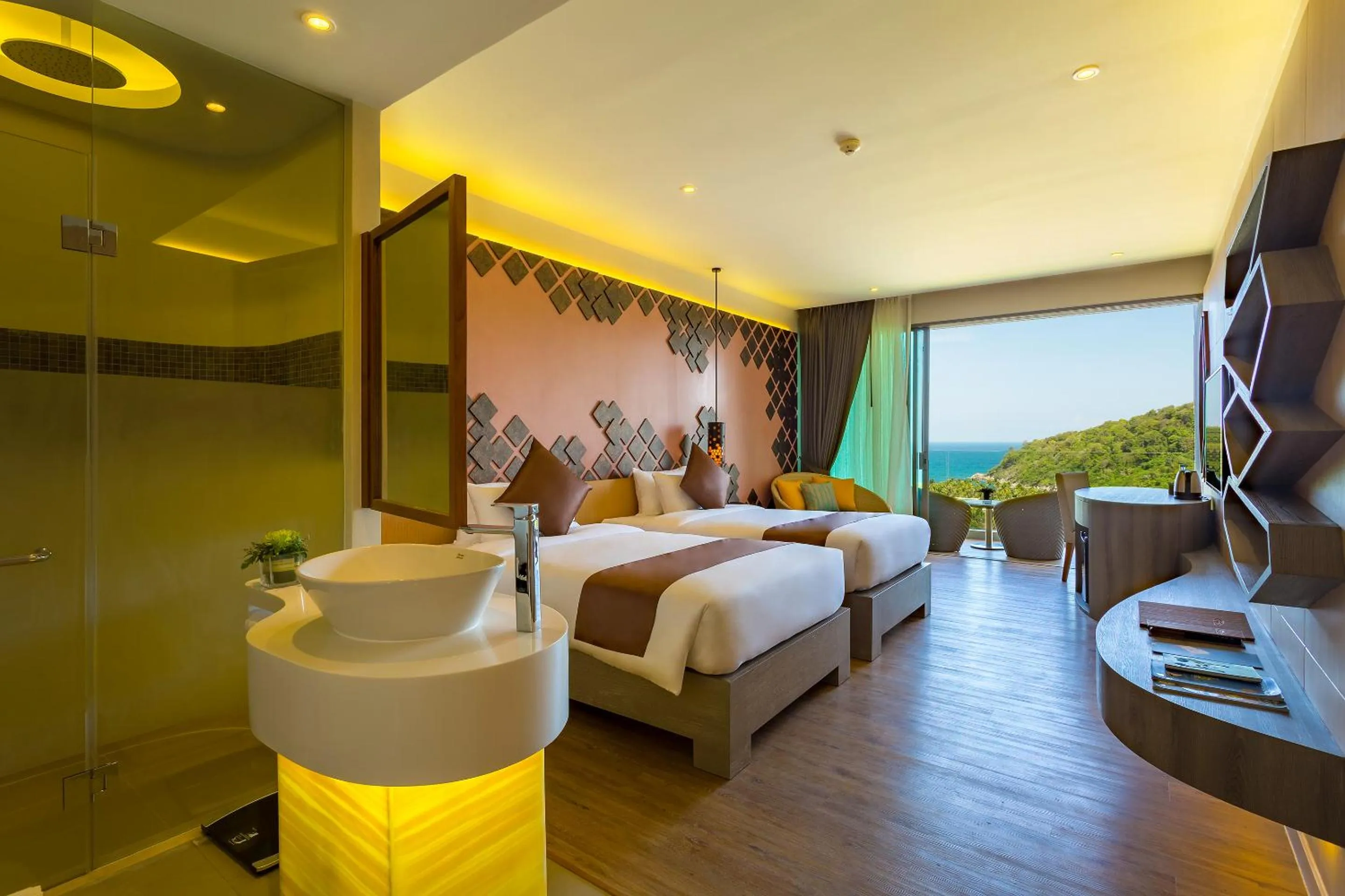 Bedroom, Bed in Crest Resort & Pool Villas - SHA Extra Plus
