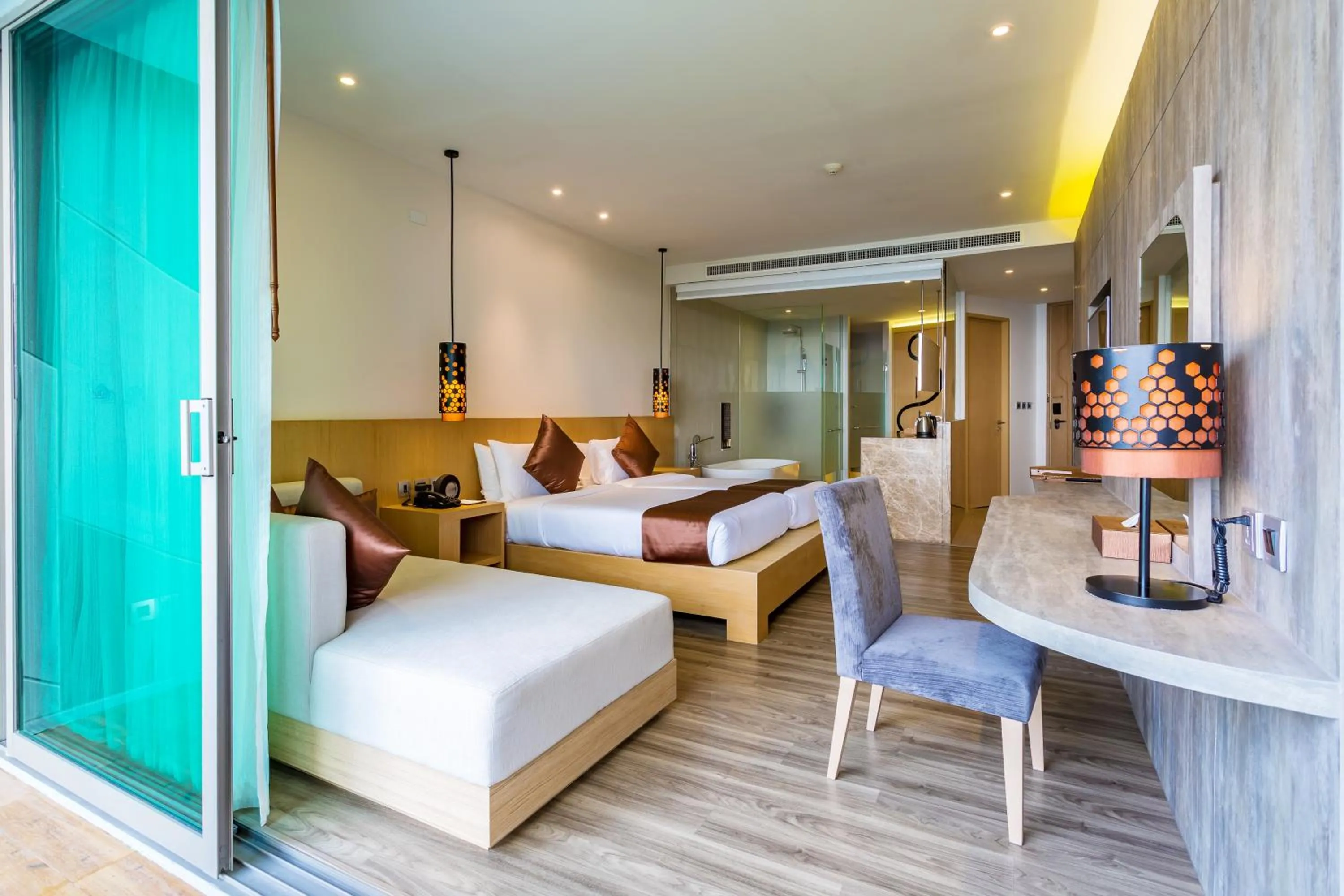 Bedroom, Bed in Crest Resort & Pool Villas - SHA Extra Plus