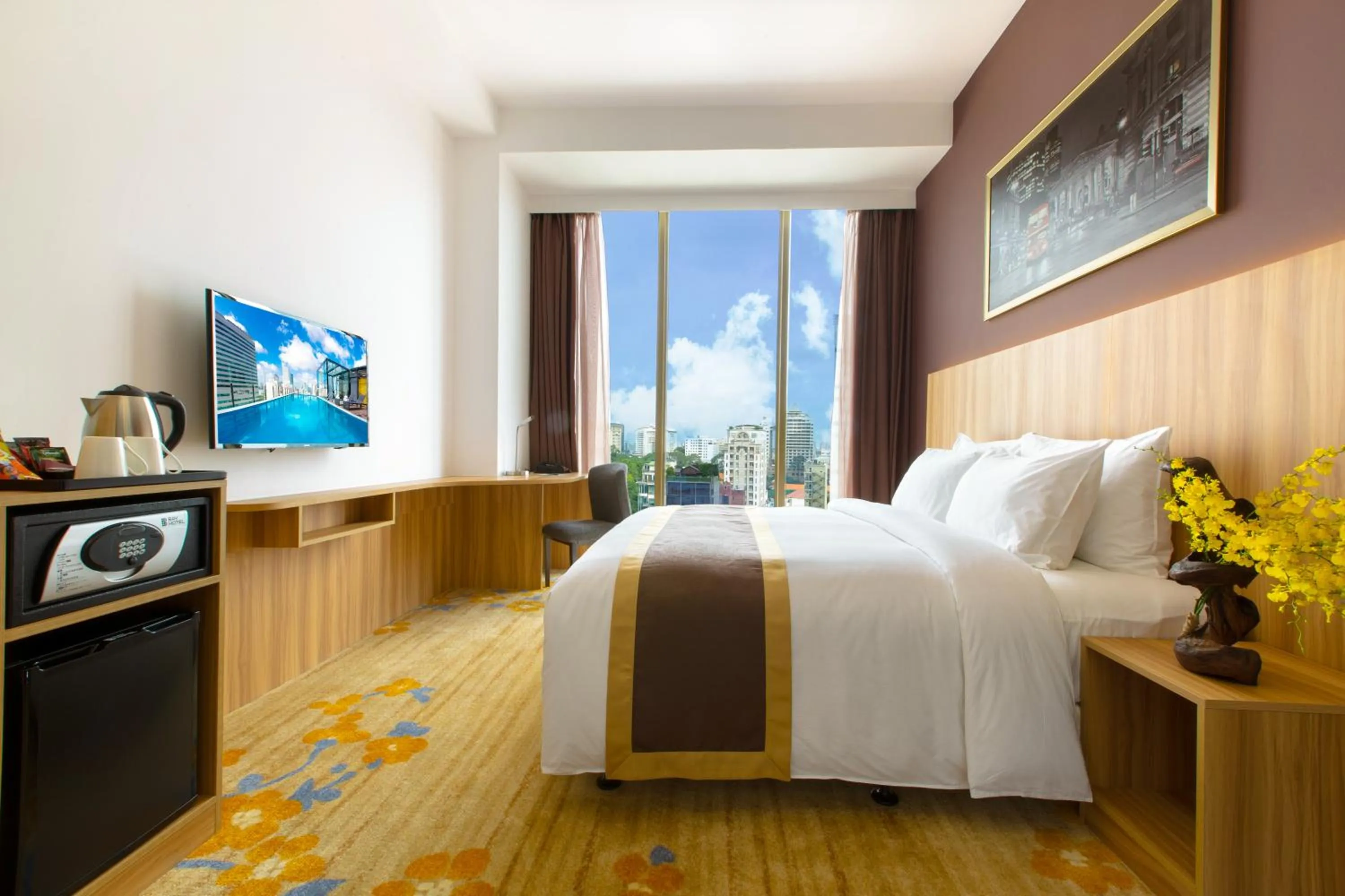 Bedroom, Bed in Bay Hotel Ho Chi Minh