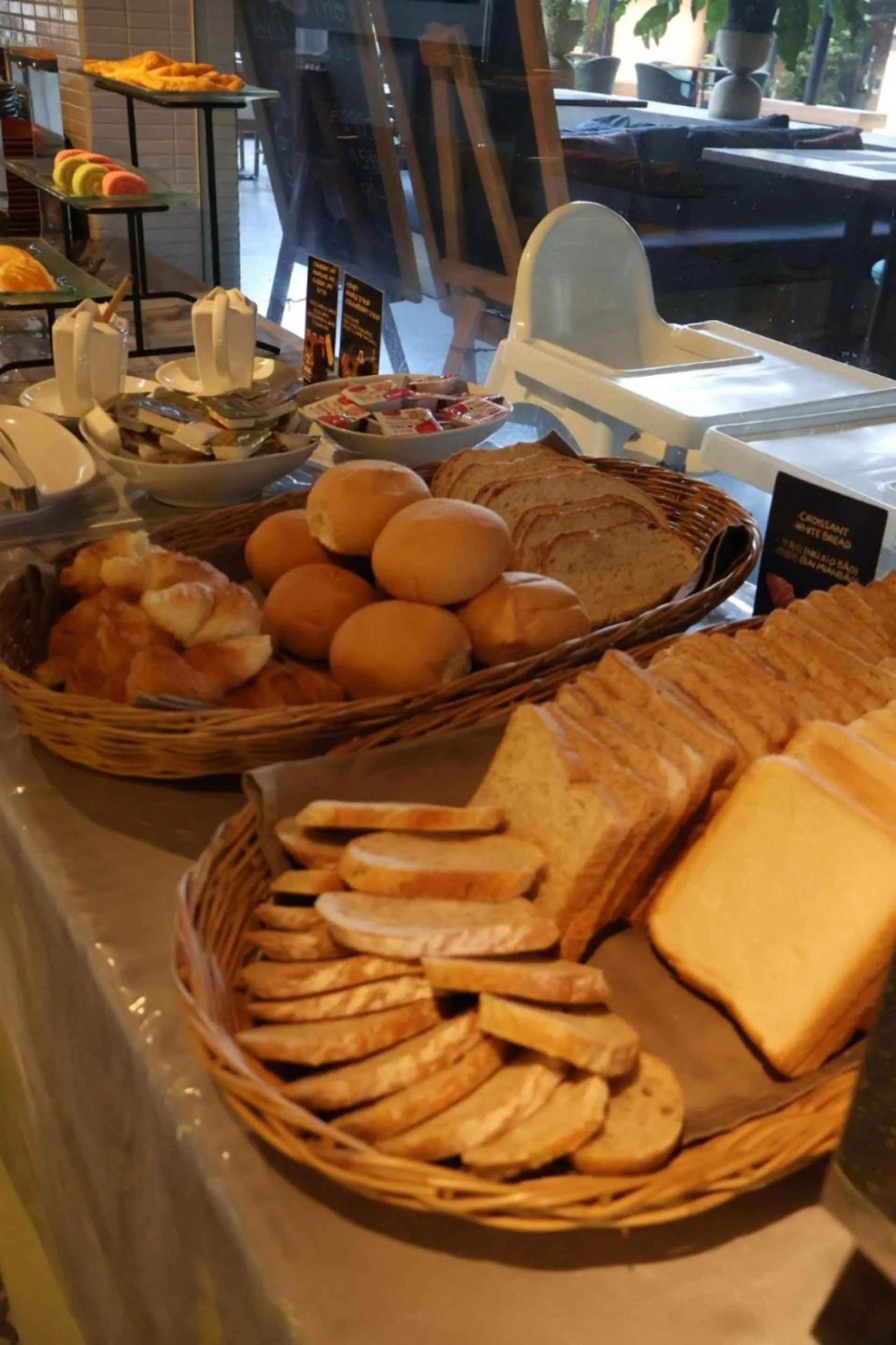 Buffet breakfast in The Silver Palm Wellness Resort