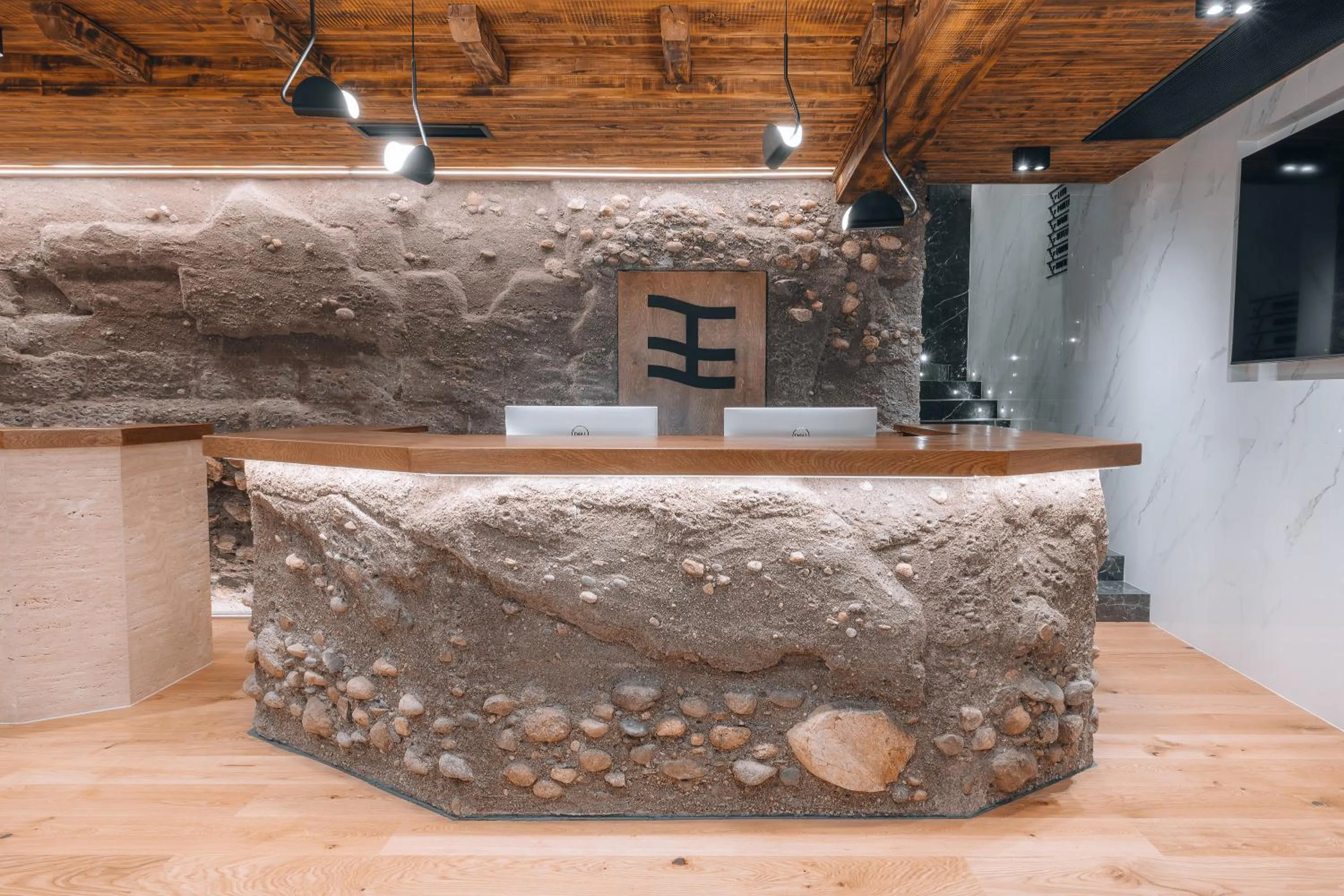 Lobby or reception in Tsikeli Boutique Hotel Meteora - Adults Friendly