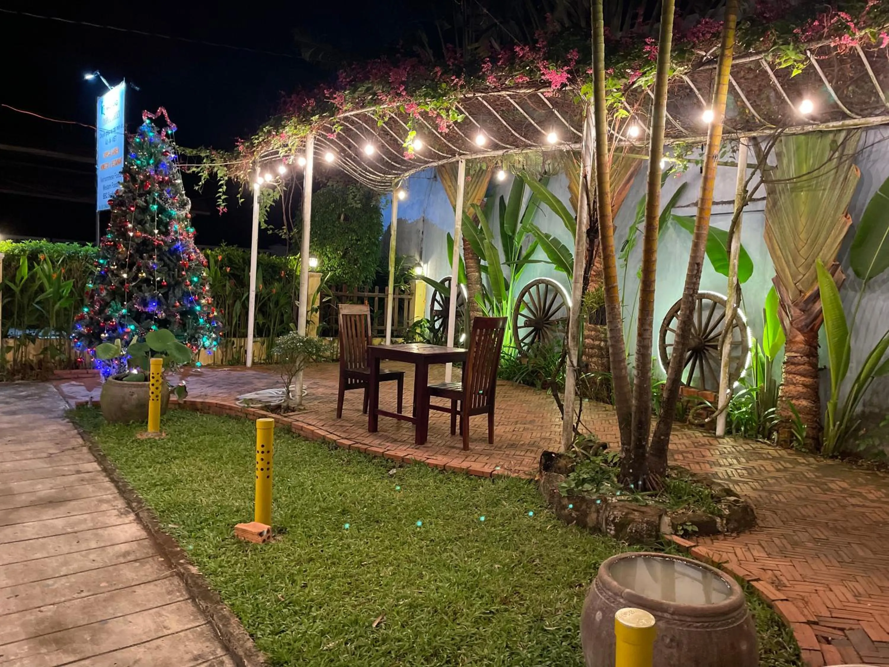 Patio in Tropical Garden Phu Quoc