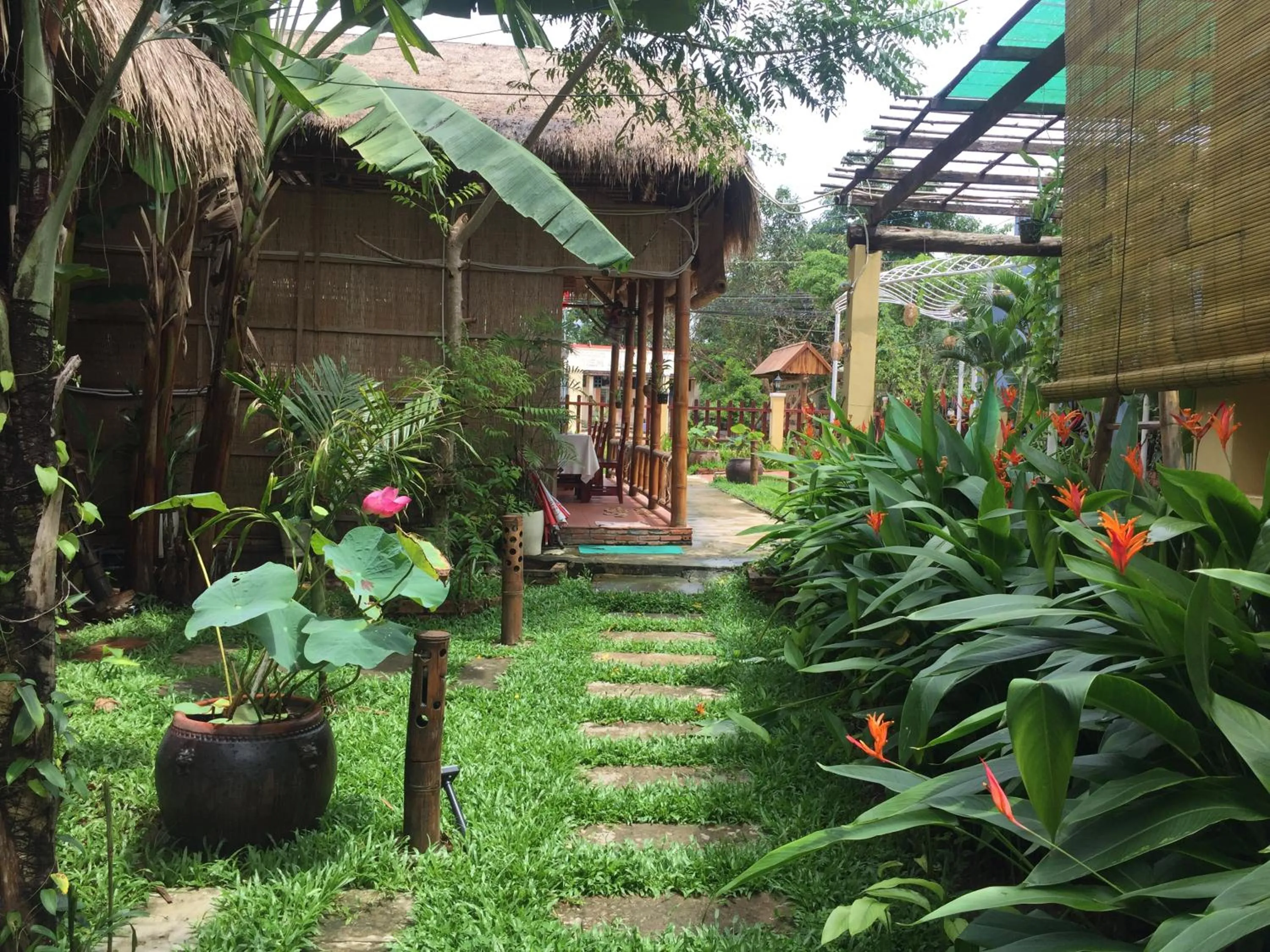Patio in Tropical Garden Phu Quoc
