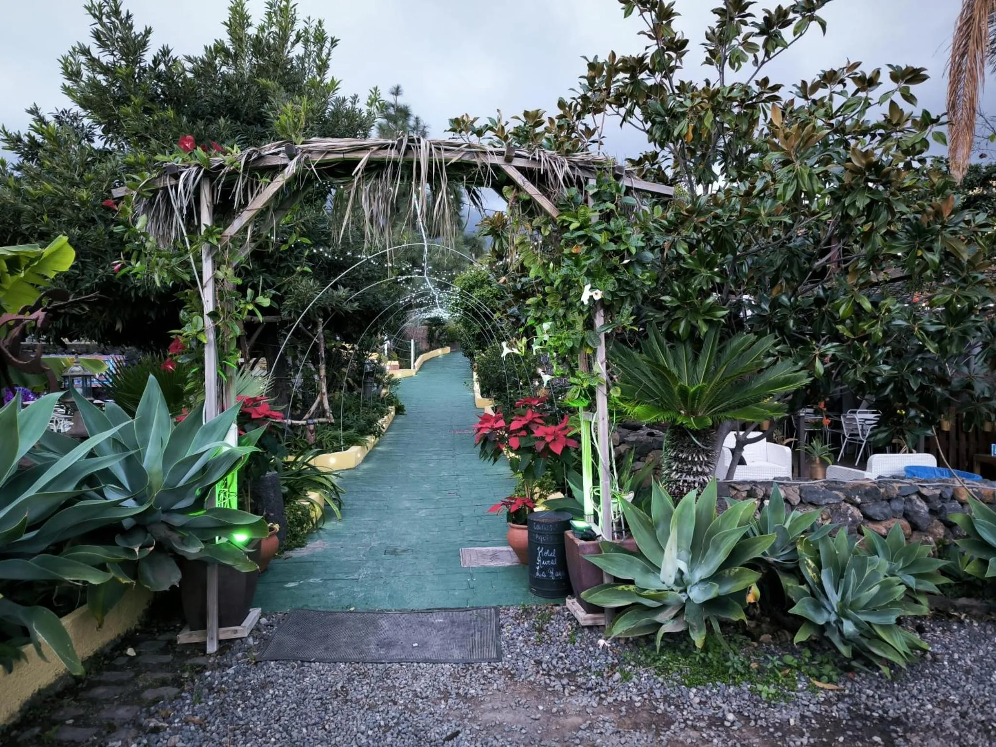 Garden in Hotel Rural La Raya 1866