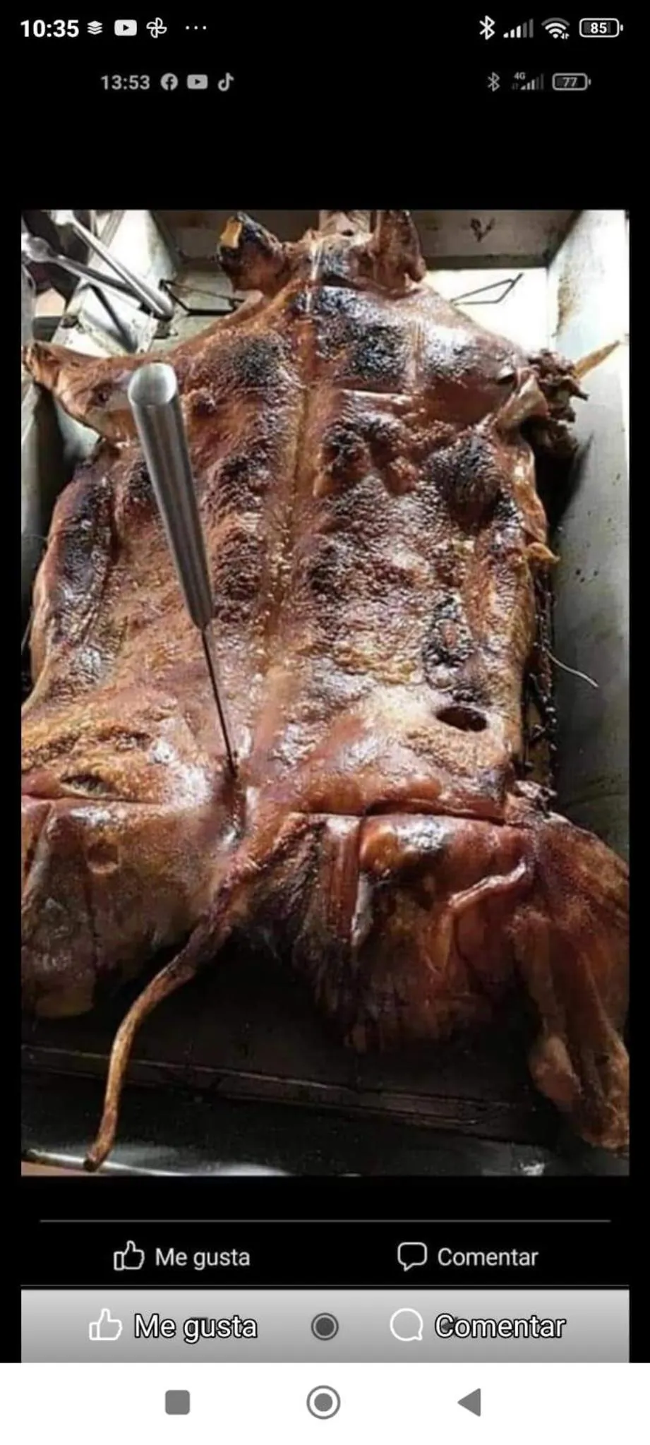 Food in Hotel Rural La Raya 1866