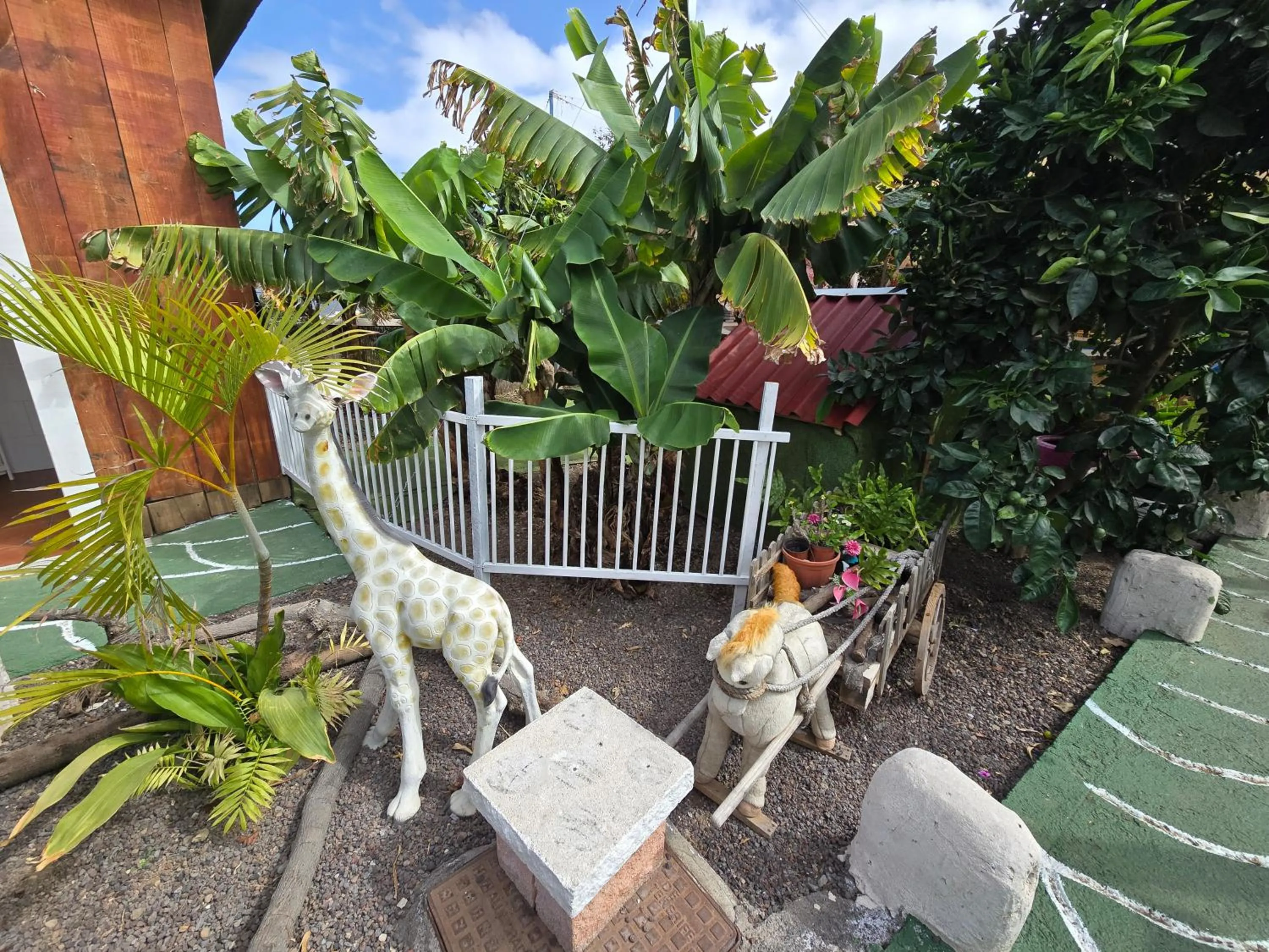 Children play ground in Hotel Rural La Raya 1866