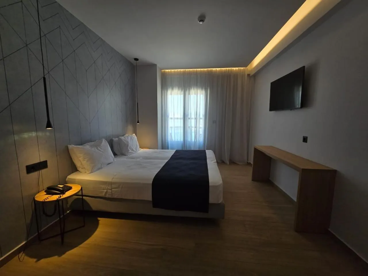 Bedroom in Nireus Hotel