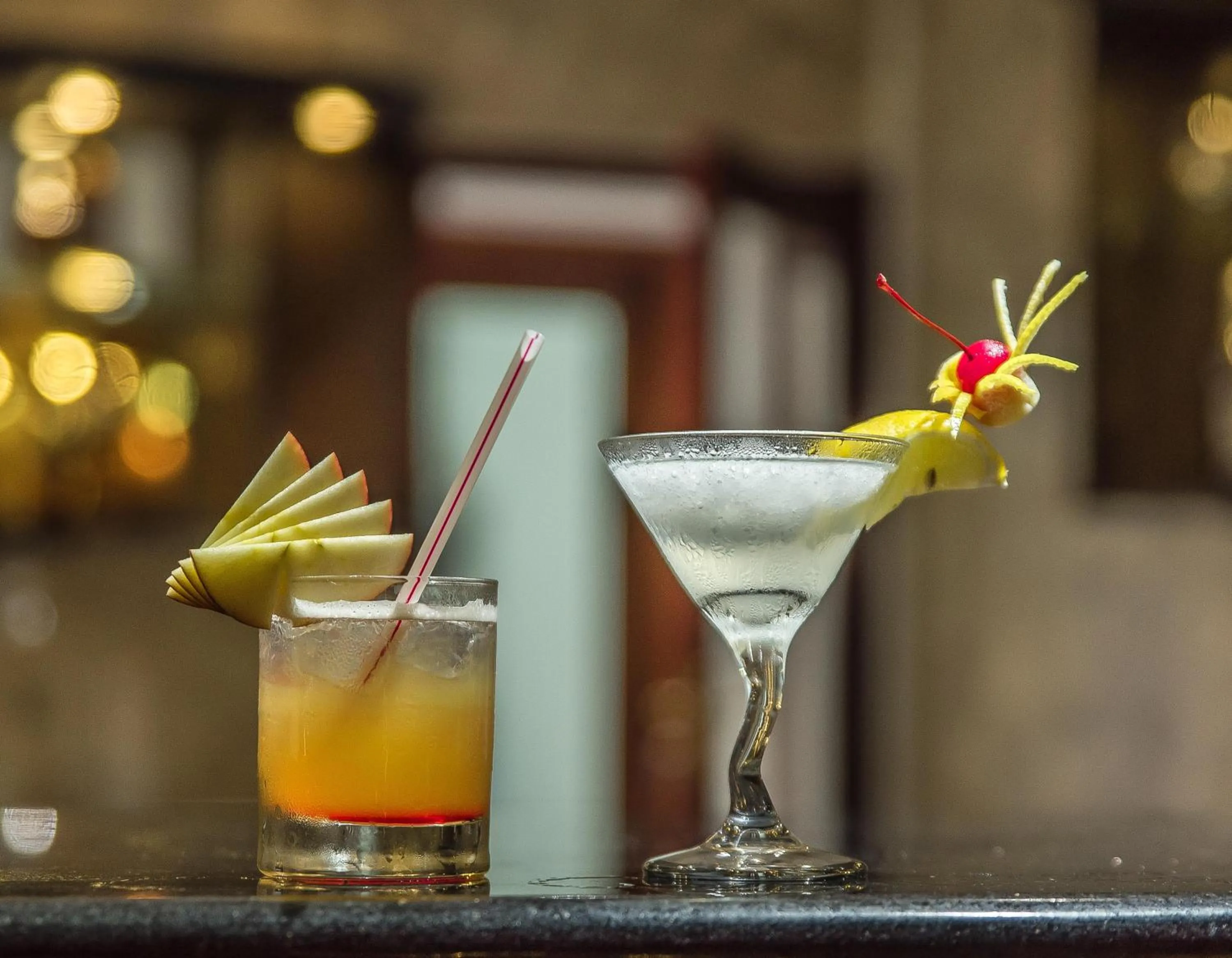 Alcoholic drinks in Oasis Hotel Restaurant & Spa