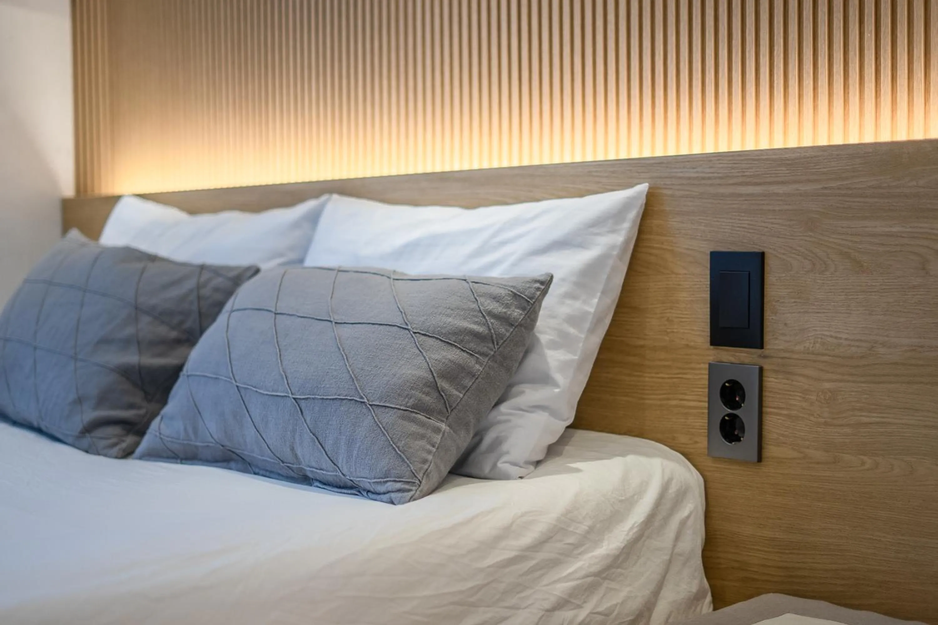 Bed in Myeongdong Artmonstay